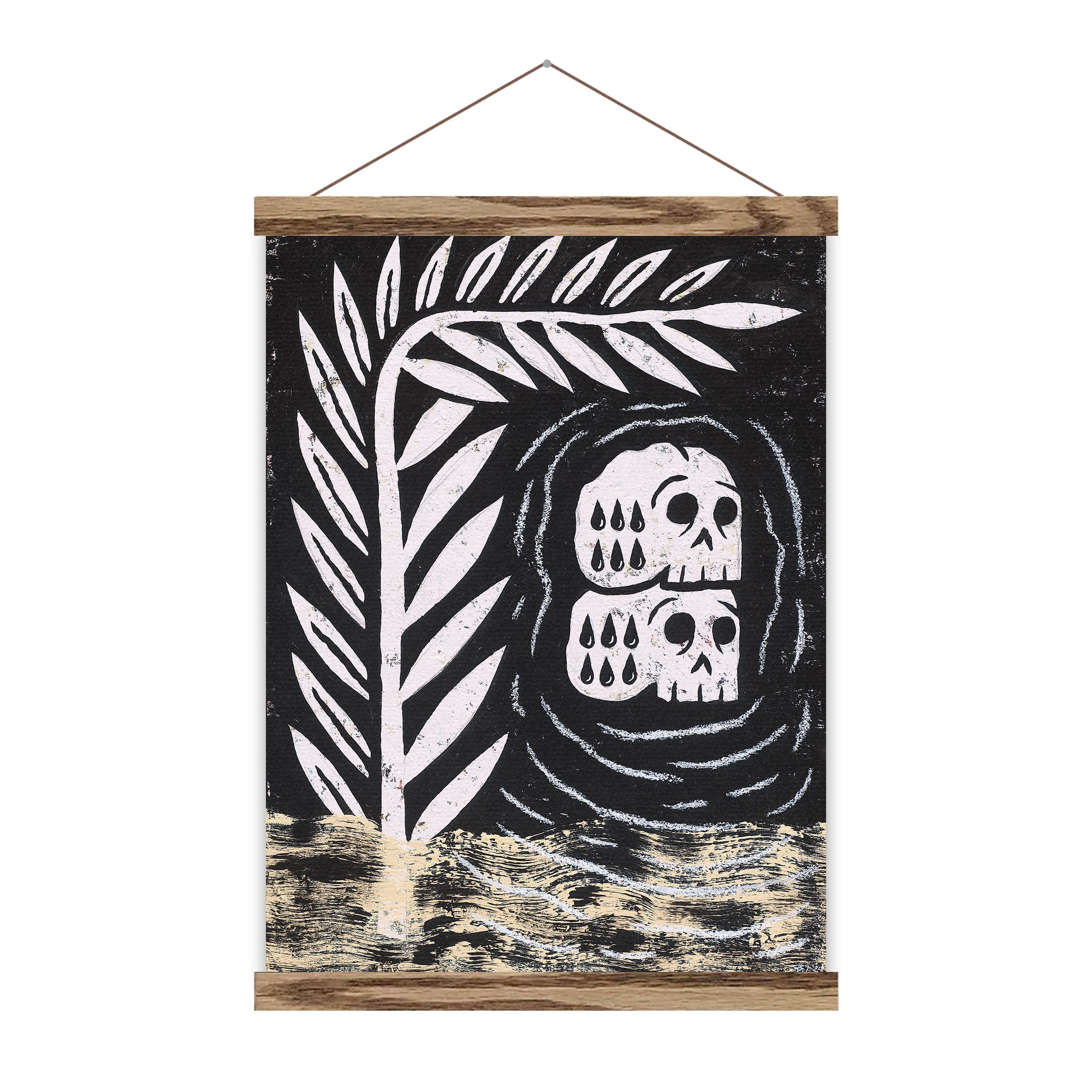 Artist-Spring-Break-Jake-Fine-Art-Print-Wet-Reaper-08-Unstretched-Canvas Frame-Magnetic-Hanger.jpg