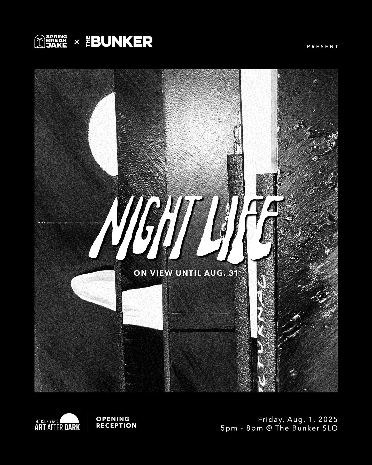 It feels wild that we&rsquo;re already a week away from NIGHT LIFE making the trip south to @thebunkerslo!

As if getting to show this body of work in San Luis Obispo wasn&rsquo;t cool enough, I&rsquo;m so excited we&rsquo;re heading to such an aweso