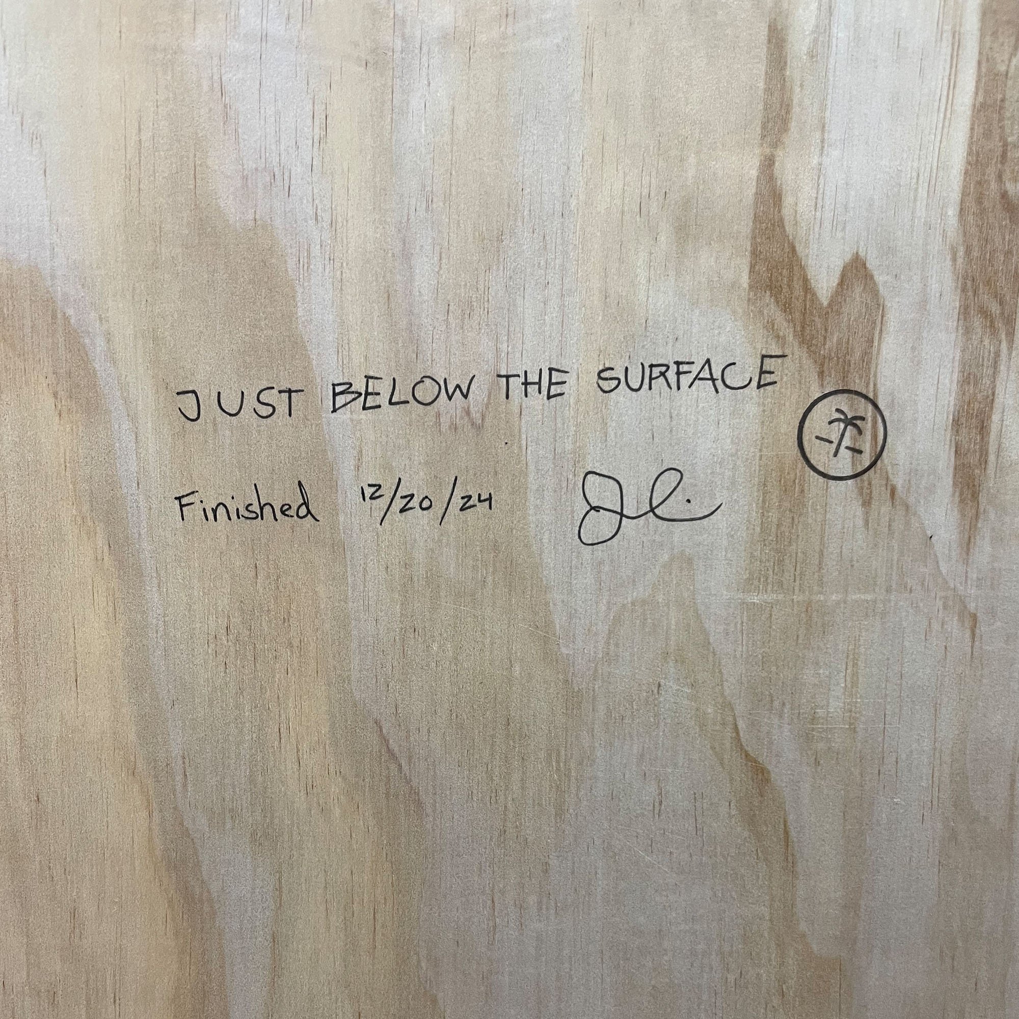 Artist-Spring-Break-Jake-Fine-Art-Painting-Just-Below-Surface-Signature-Back.jpg