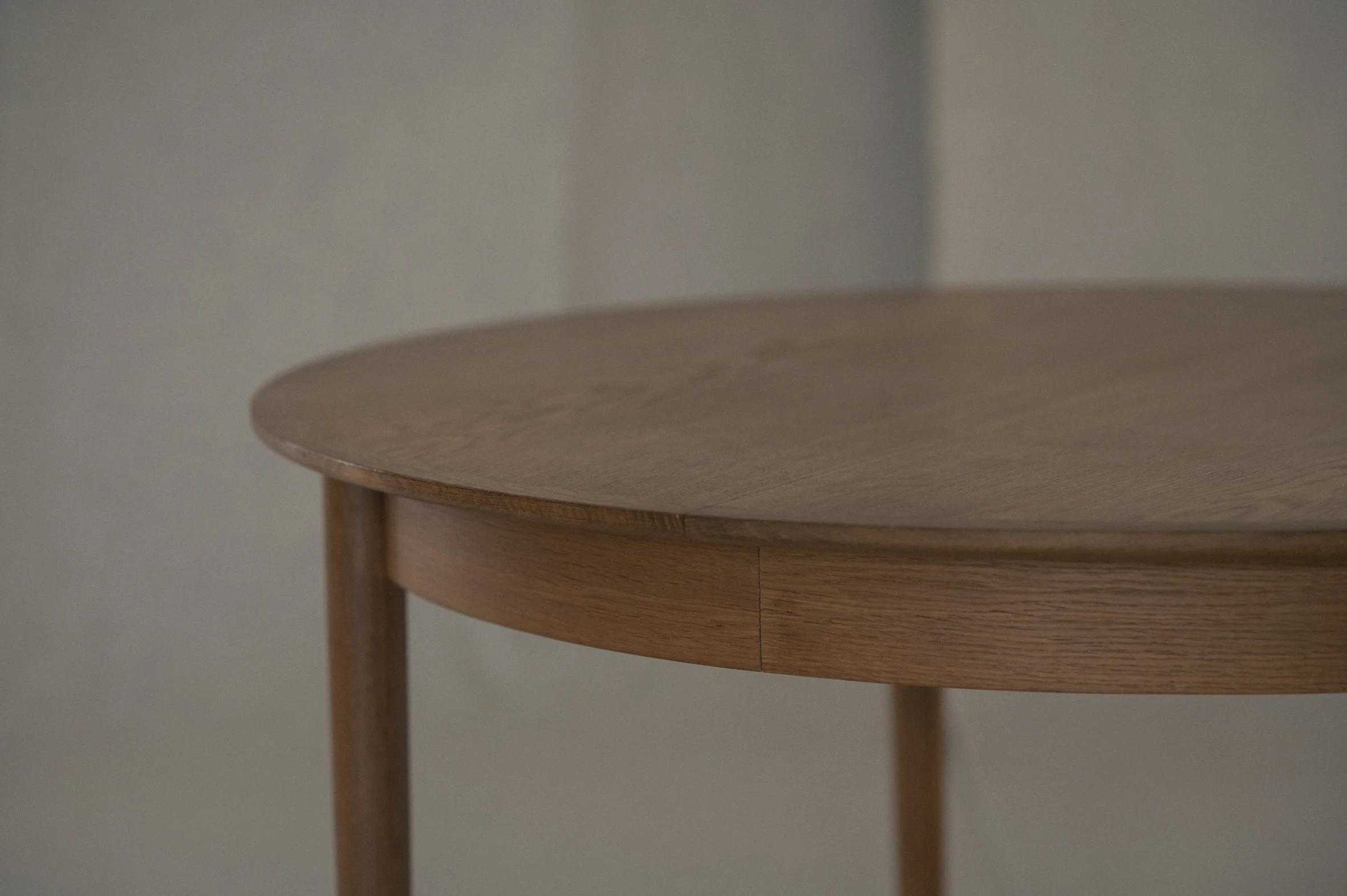 Large Danish light oak dining table — (RE)APPROVED