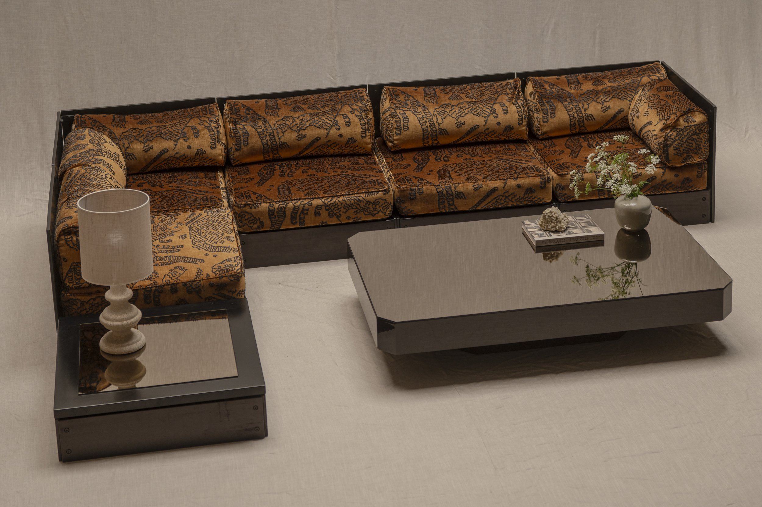 Large Modulor Sofa Set by Rolf Heide for ICF, 1970s