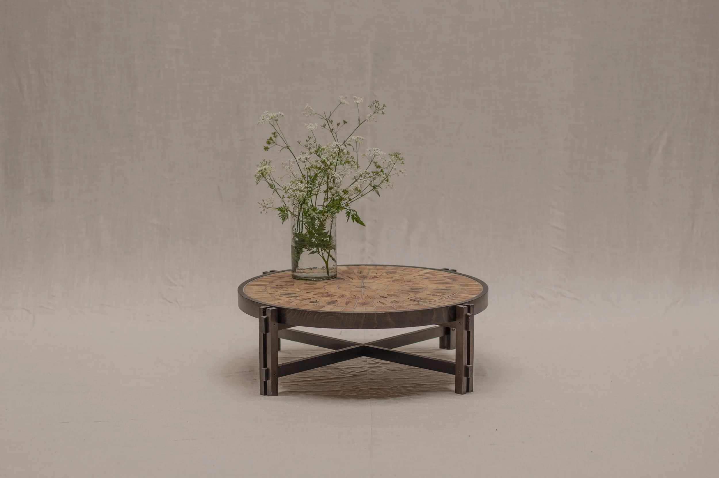 Roger Capron Ceramic Coffee Table — France, 1960s