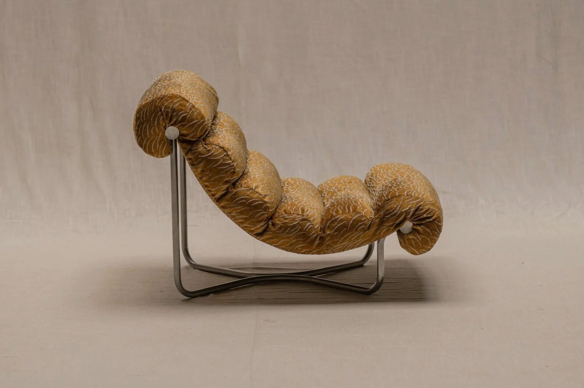 Rare ‘Glasgow’ lounge chair by Georges Van Rijck for Beaufort, 1970s
