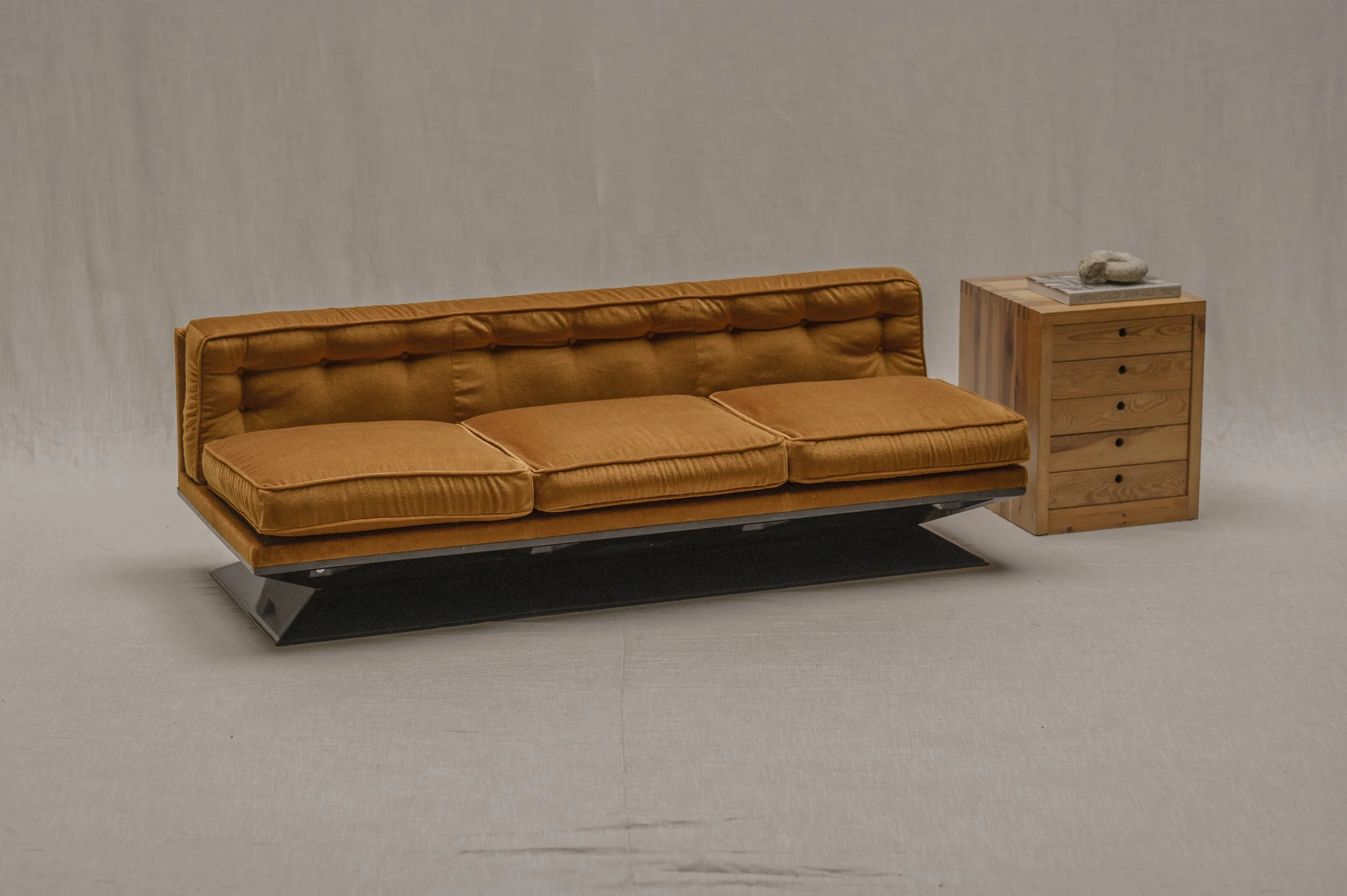 Exceptional sofa by Luigi Pellegrin for MIM Roma, Italy 1960s