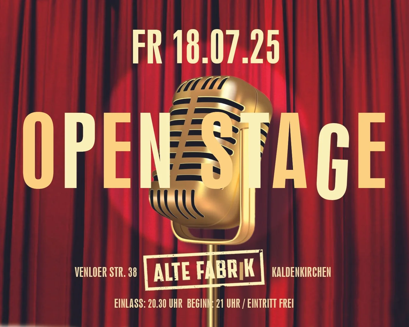 OPEN STAGE