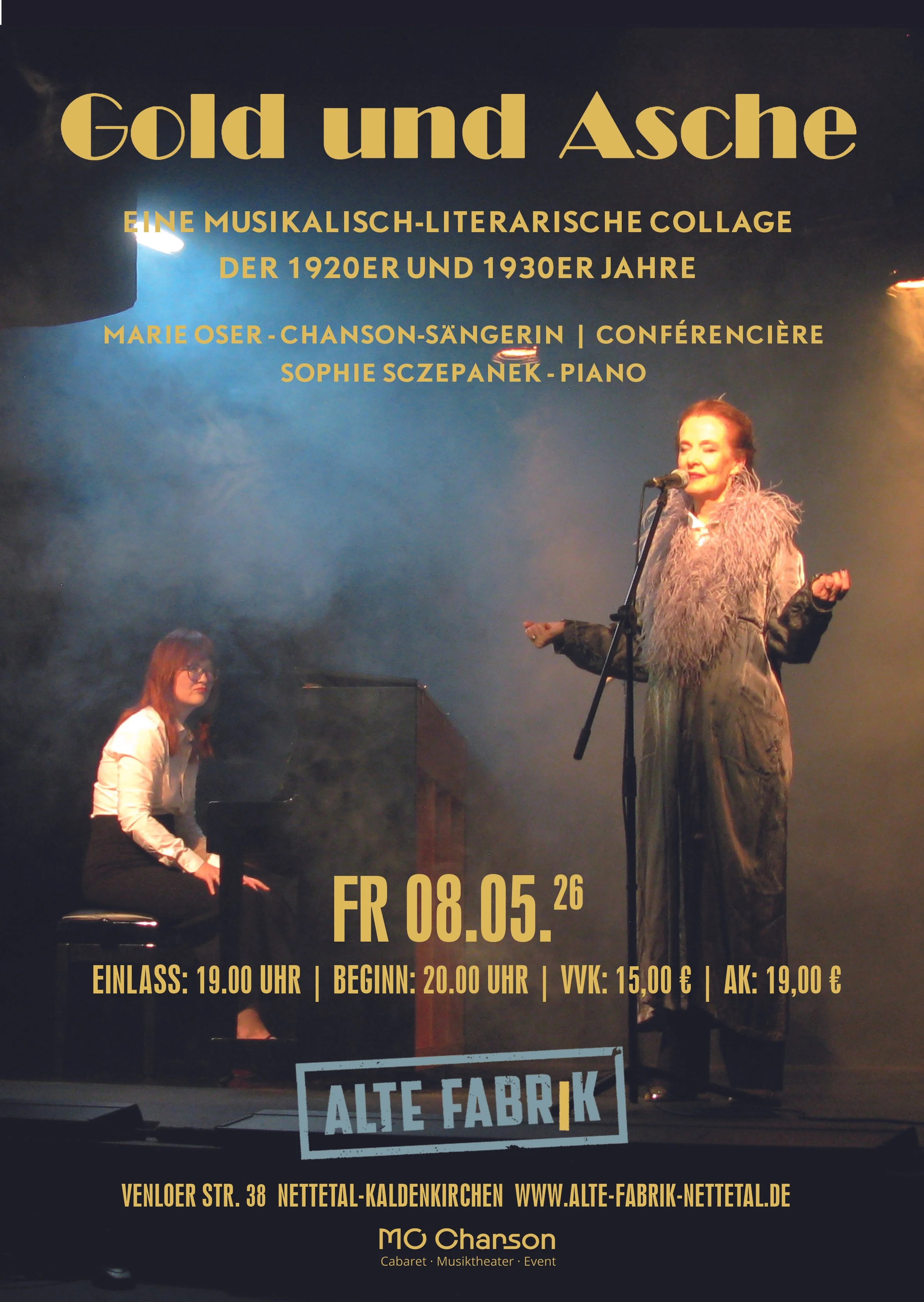 GOLD UND ASCHE      1920er 1930er JAHRE