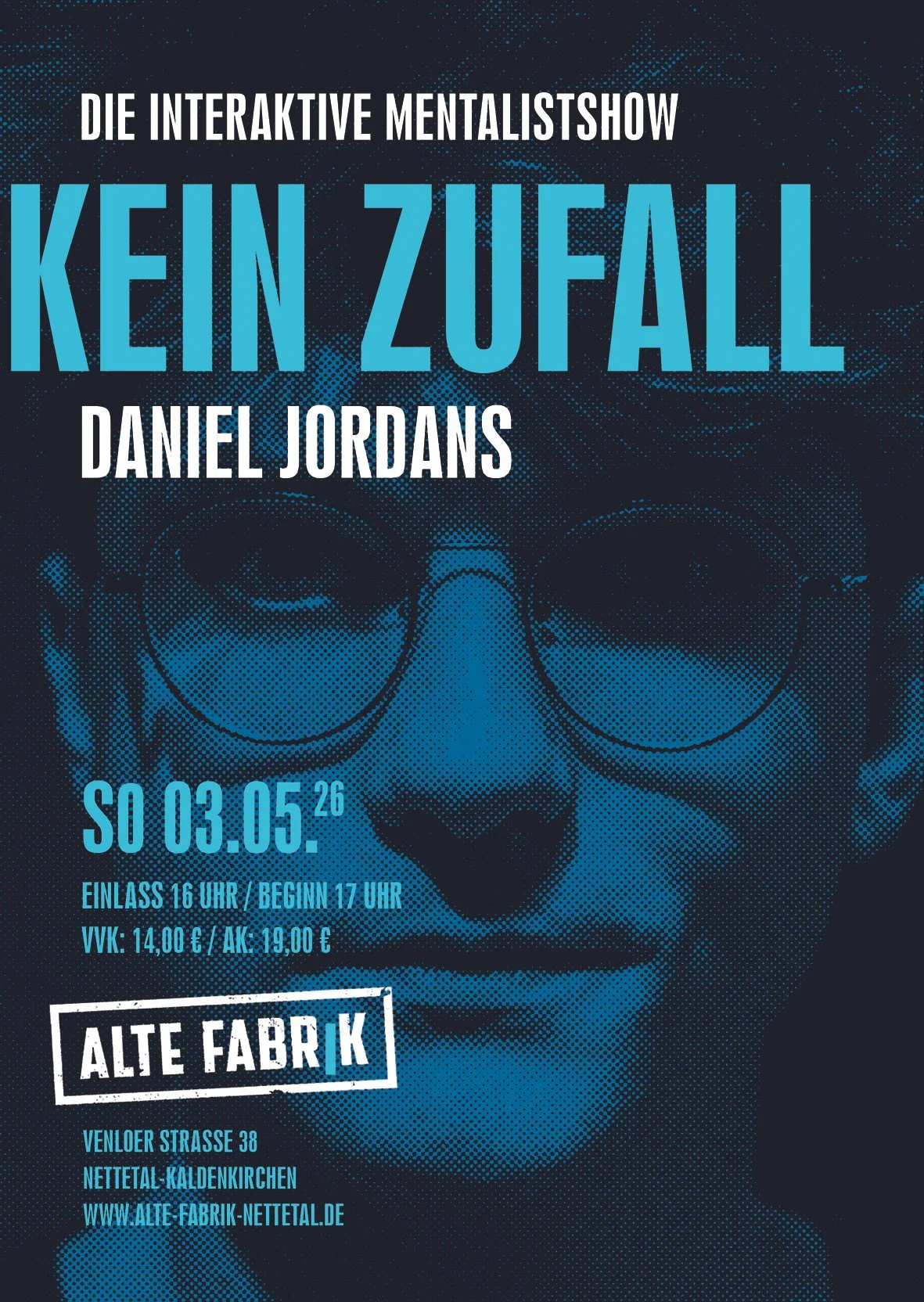 DANIEL JORDANS KEIN ZUFALL - MENTALISTSHOW