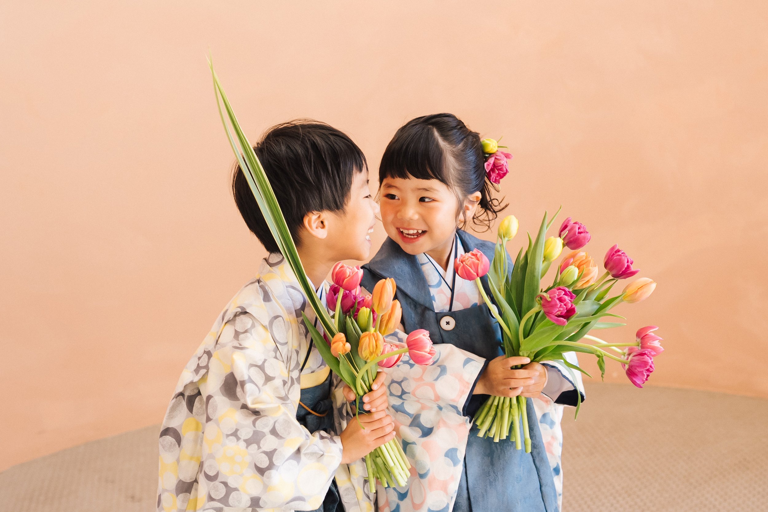 1/6（火）〜　春限定　キッズ花束 「 陽だまり / ohana・katana 」発売​