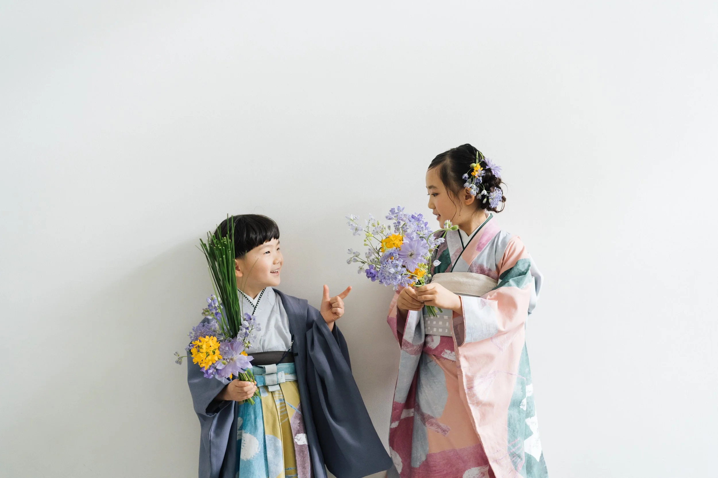 4/1（水）〜　初夏限定　キッズ花束 「 風の音 / ohana・katana 」発売​