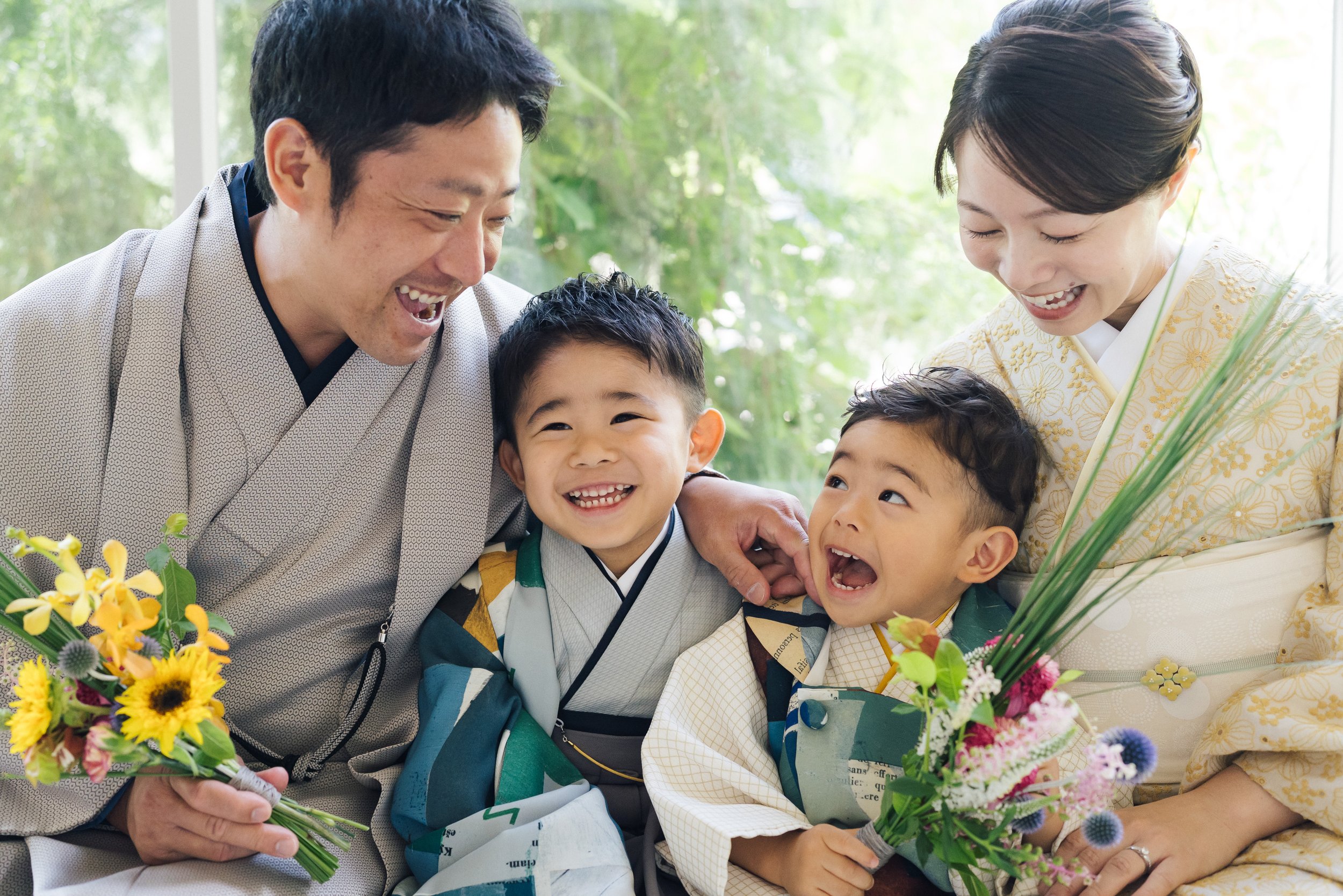 男の子七五三​　3歳と5歳で見る2年間の成長​