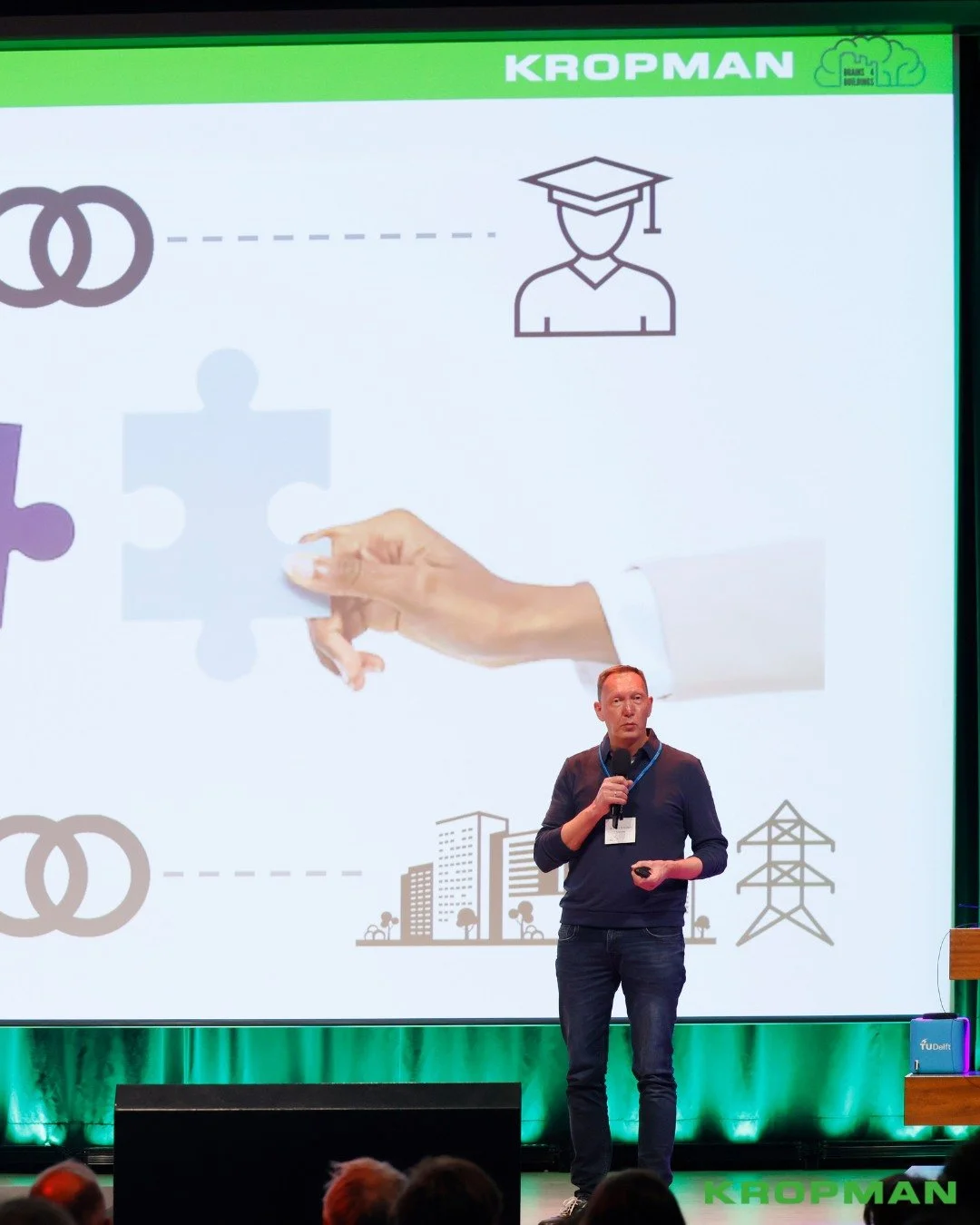 In 2021 startte een 4-jarig project genaamd Brains4Buildings. Een samenwerking van 39 bedrijven en scholen, geco&ouml;rdineerd door de TU Delft. 
 
Het doel?
Het  InsiteSuite GBS platform verder ontwikkelen.💪 
 
Op 28 oktober jl. vond de Eindconfere