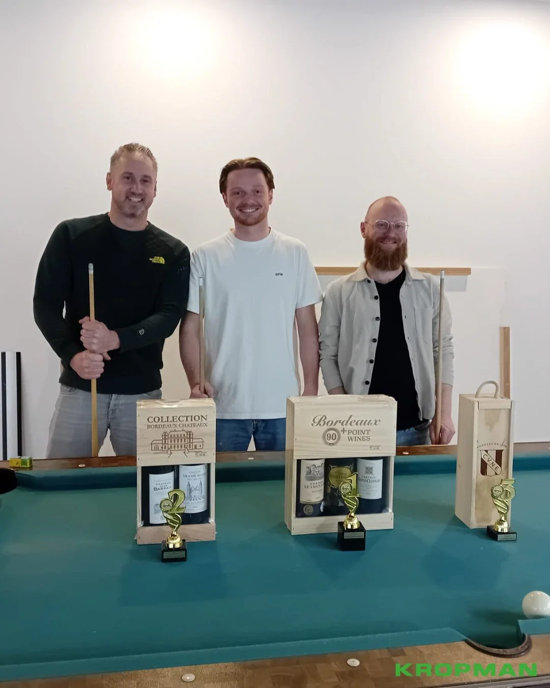 💪 Poolen in Utrecht: meer dan een spelletje!

Onze vestiging in Utrecht organiseerde de afgelopen maanden een lokale poolcompetitie. Een speciale dank aan Rechinel, oud-collega die speciaal terugkwam voor de finale. 🙌

Gefeliciteerd aan onze drie w