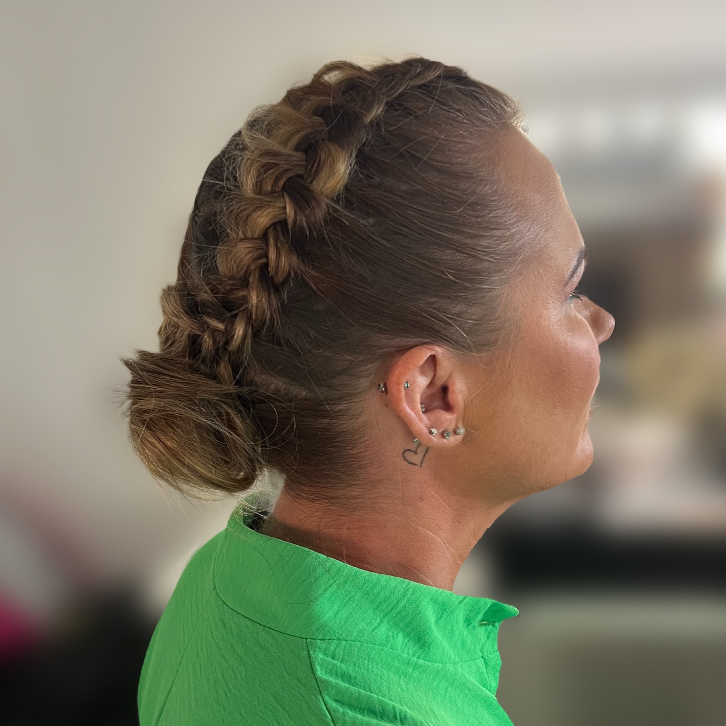 Gorgeous hair up - messy French plait in to a bun gives texture sleekness and style!

Glam appointments available 7days a week contact me for a booking 💗

&bull;&bull;&bull;&bull;&bull;&bull;&bull;&bull;&bull;&bull;&bull;&bull;&bull;&bull;&bull;&bul