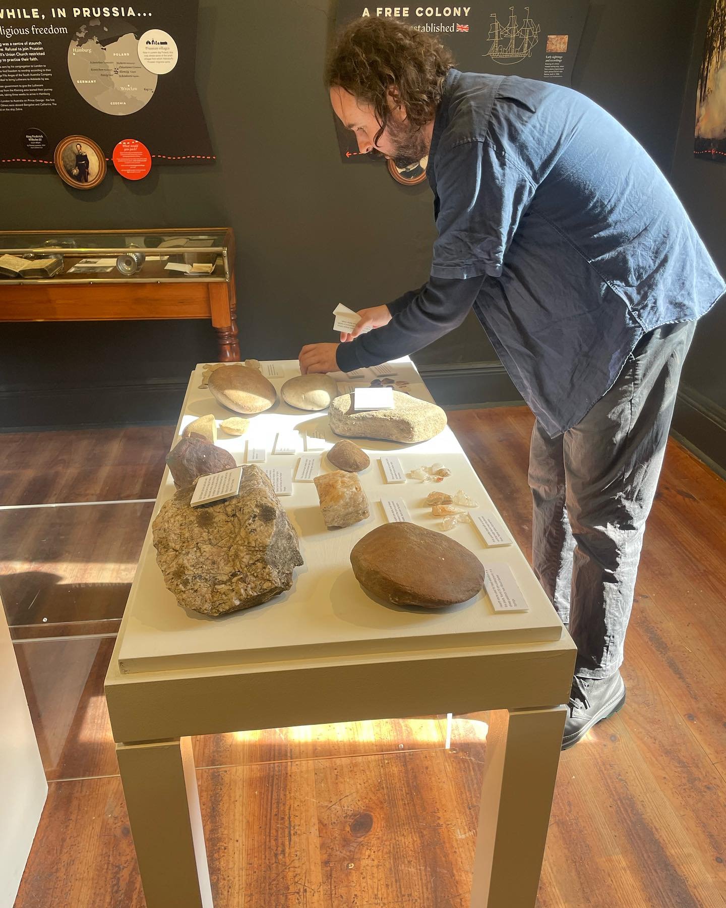 Finishing touches done and the Hahndorf Academy museum is open!!
Congrats to everyone involved, a beautiful gathering yesterday to officially open, a meaningful place. 
@hahndorfacademy 
@callum_docherty 
@historyfestival