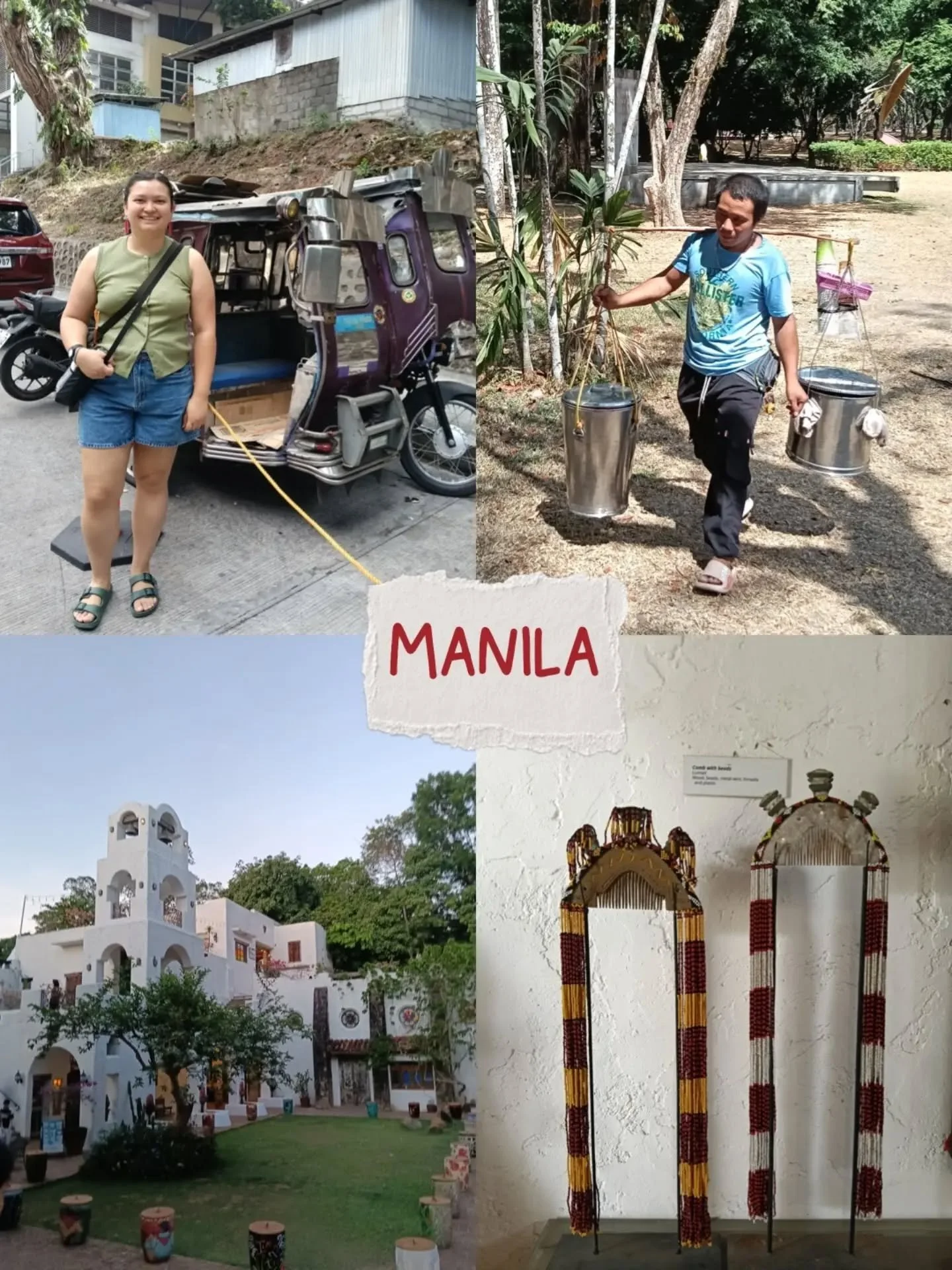So I attempted to do a carousel on SCRL but couldn't add all the photos I wanted. So it's half carousel and then everything else I wanted to post for the first week in Manila. Take me back to stepping out the door and immediately being covered in swe