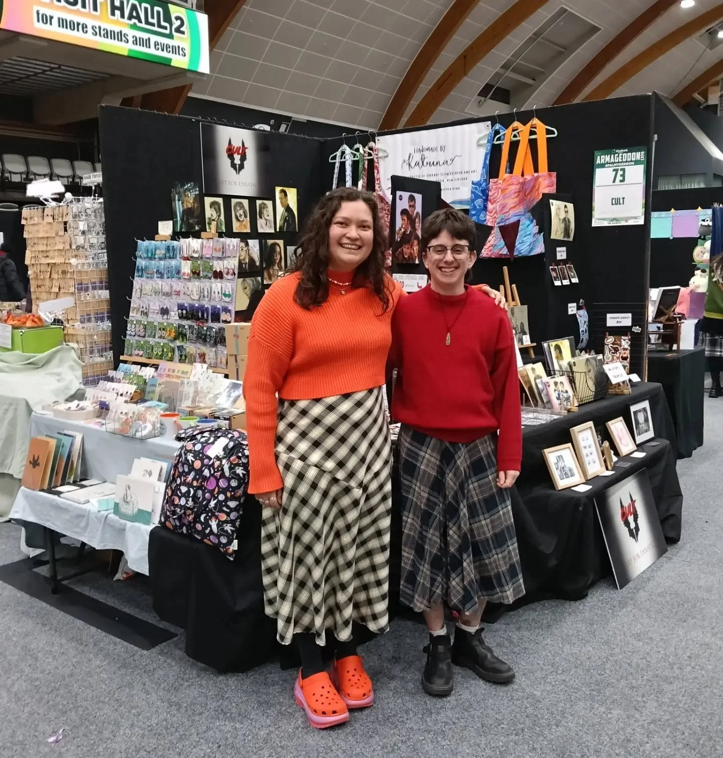 When you accidentally pack the same outfit in different fonts for palmy-geddon day 1. Thanks for a great first day! See ya tomorrow!

@cult_nz  @armageddonexponz