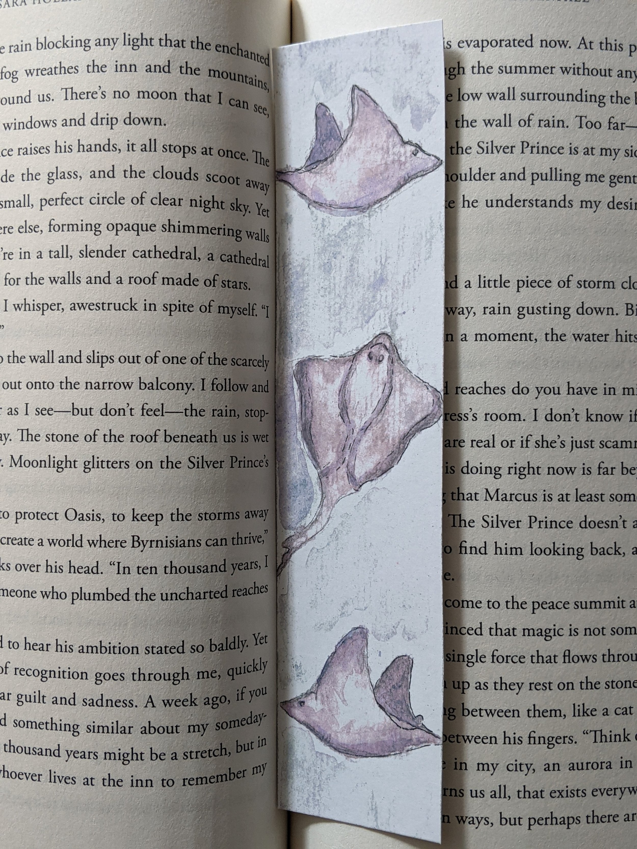 Watercolour Bookmarks