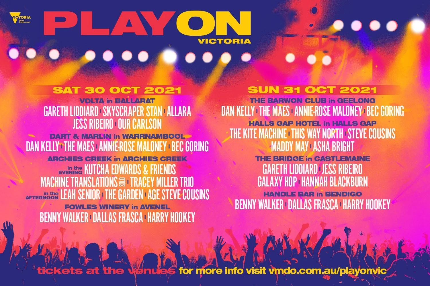 Play On! Live Music Returns to Regional Victoria