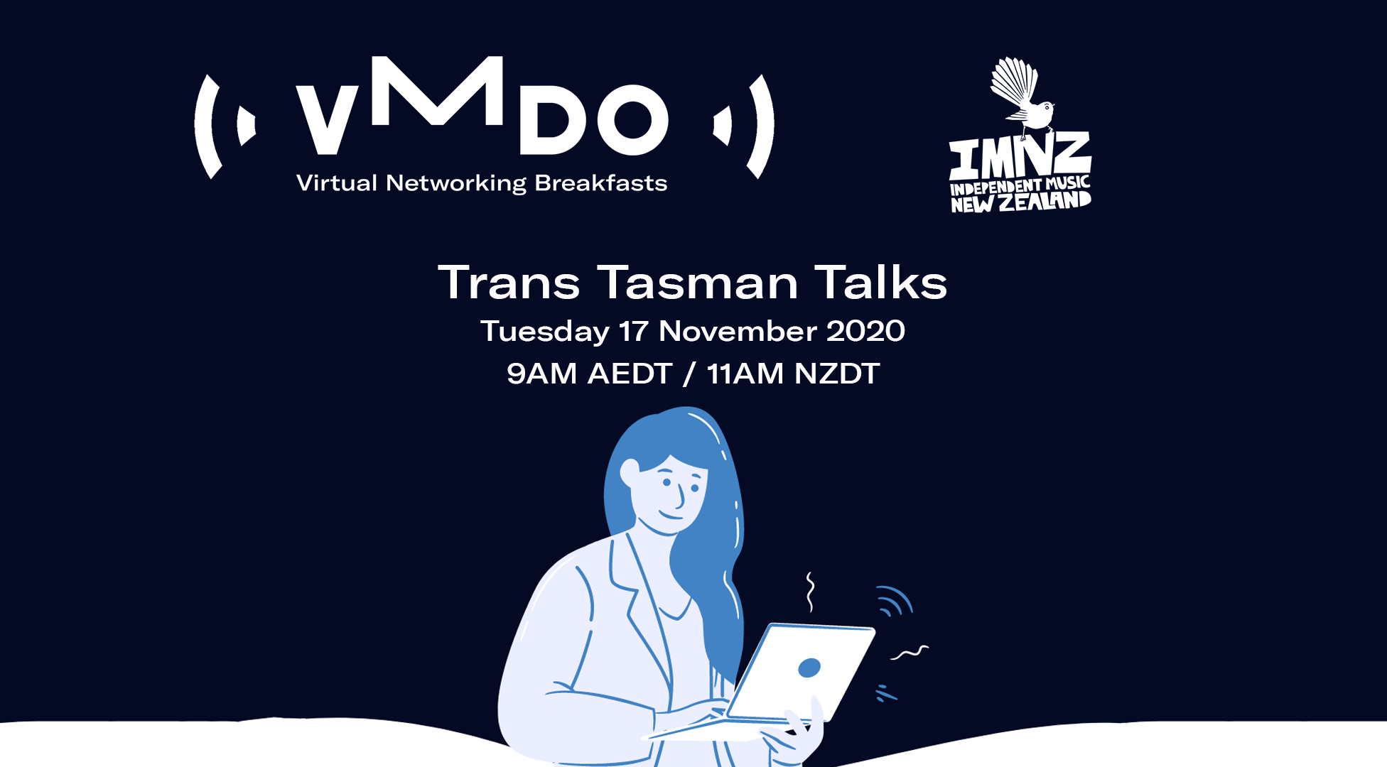 VMDO Virtual Networking Breakfast 'Trans Tasman Talks' Announced 