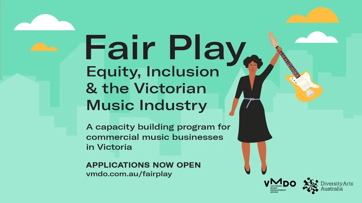 VMDO announce Fair Play Program with Diversity Arts Australia 