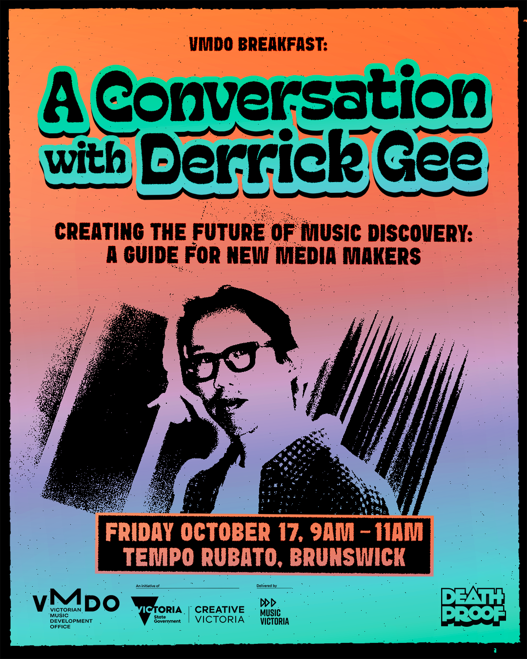 VMDO Breakfast: A Conversation with Derrick Gee (TAKE TWO!)