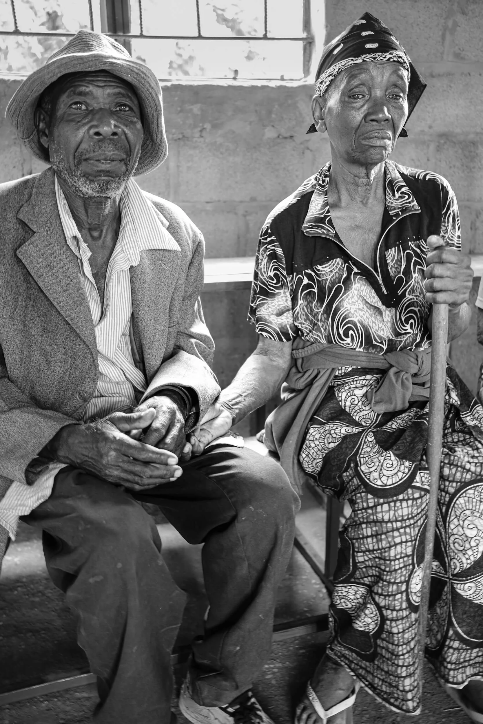 Dependency and togetherness in old age.
