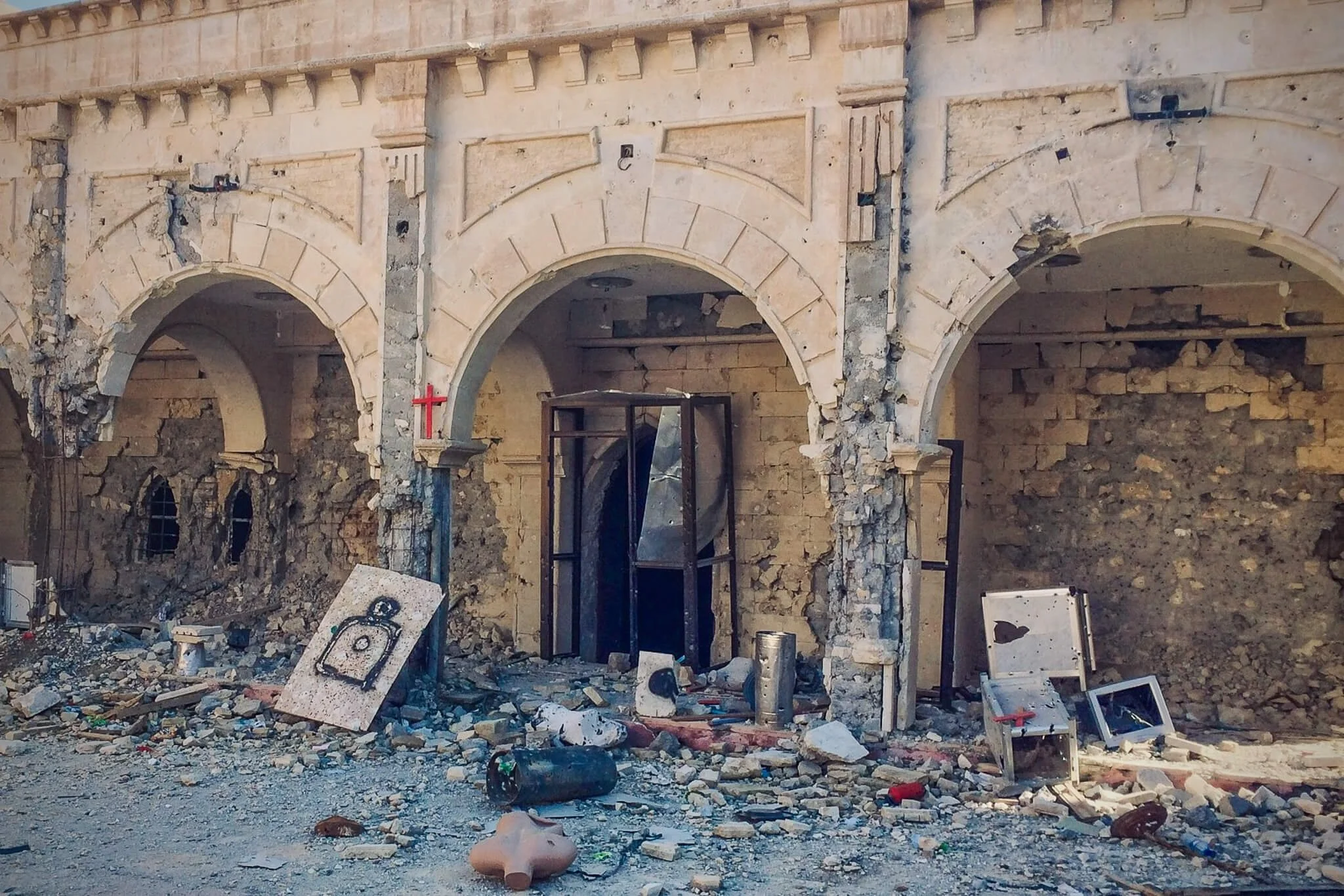 church in Iraq destroyed by ISIS