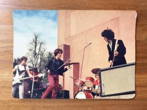 U2 in 1978 Mount Temple open day