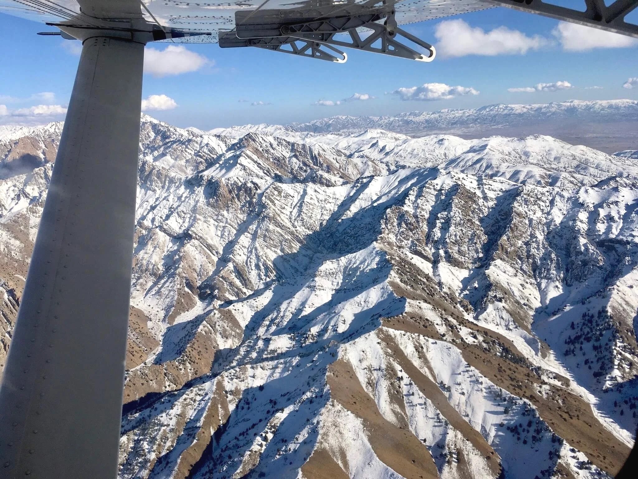 flying over the Hindu Kush