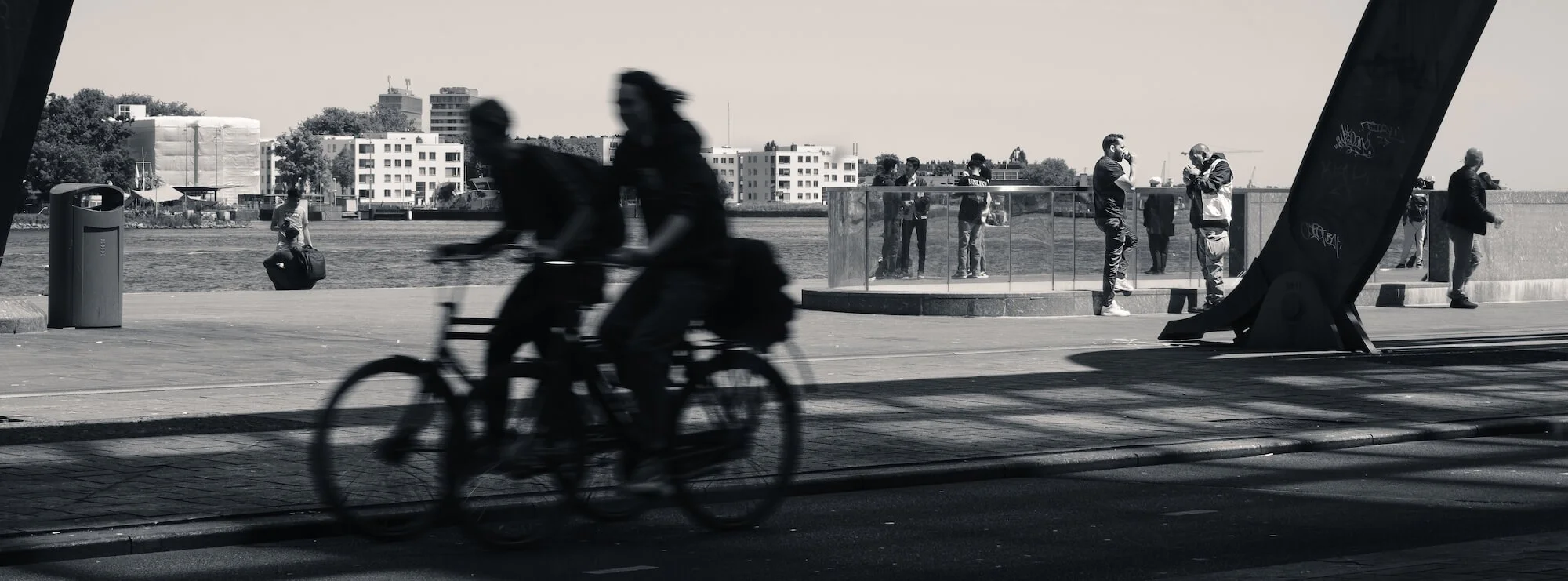 Cycling in Amsterdam