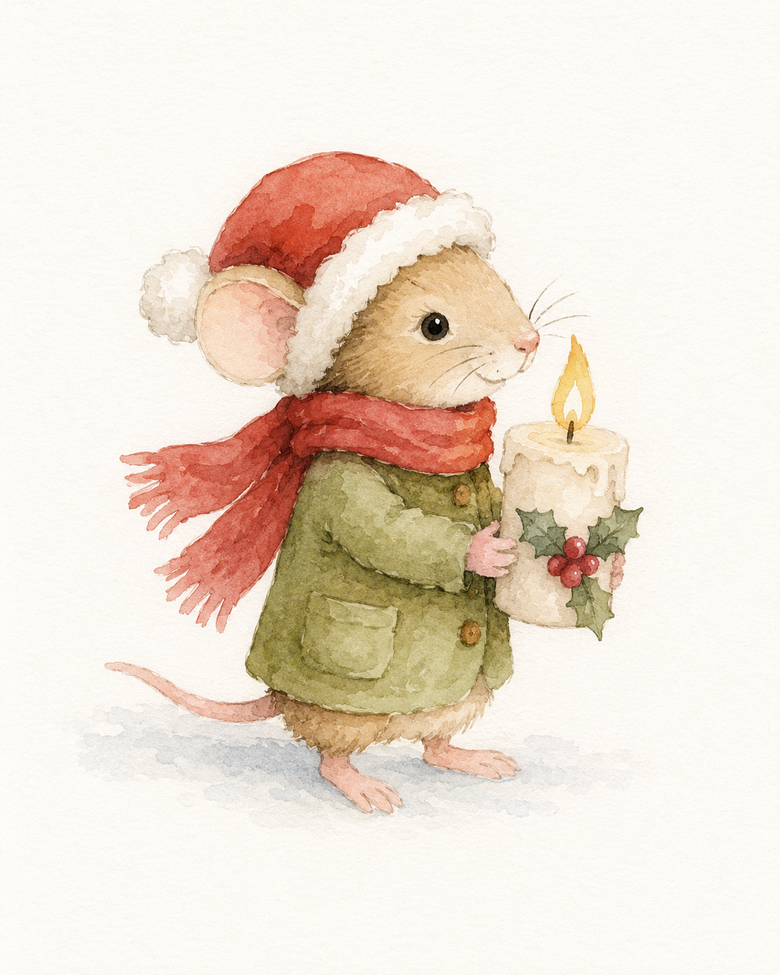Children's Workshop- The Christmas Mouse Watercolour Experience