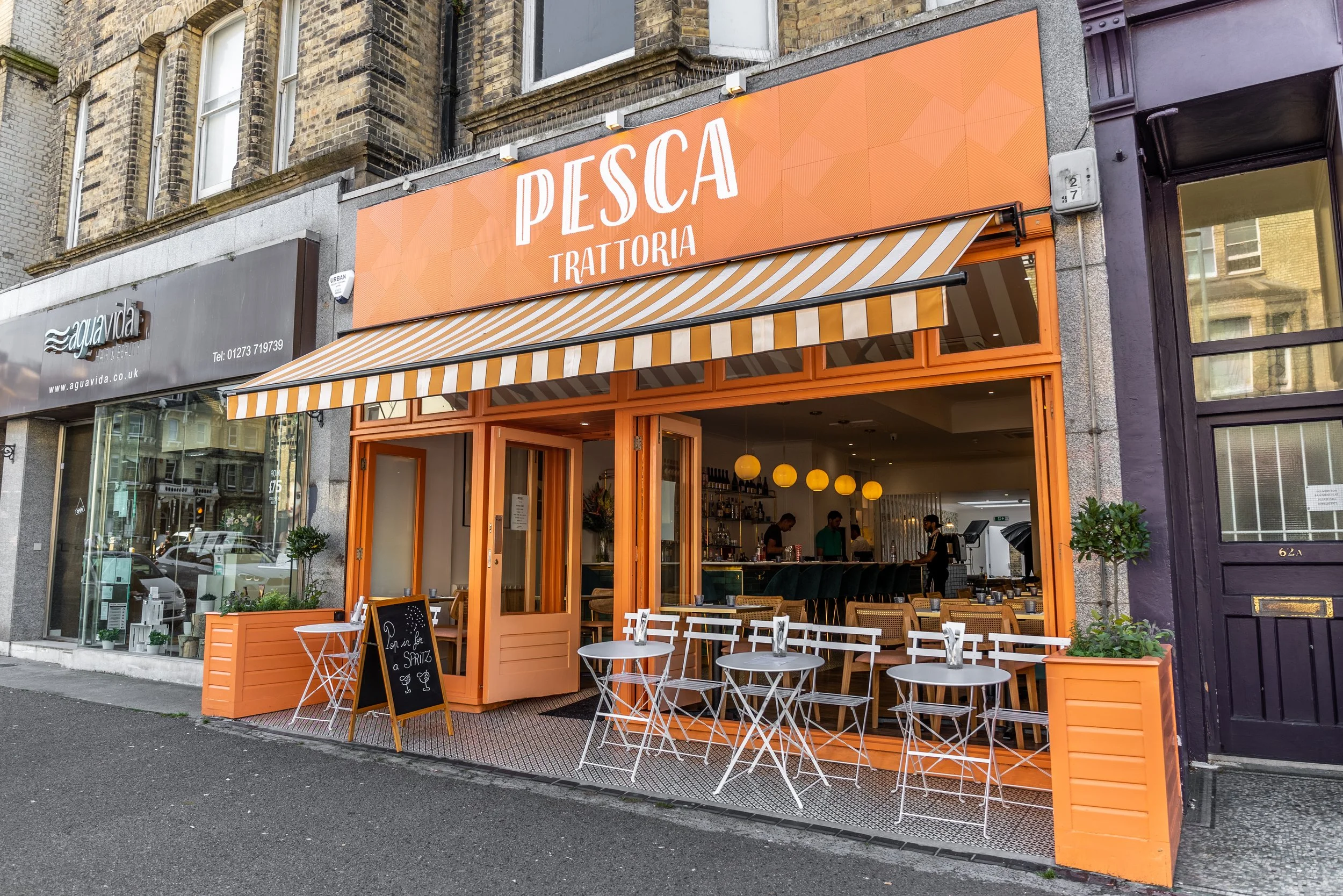 Alba Trattoria / Italian restaurant in Wanstead.