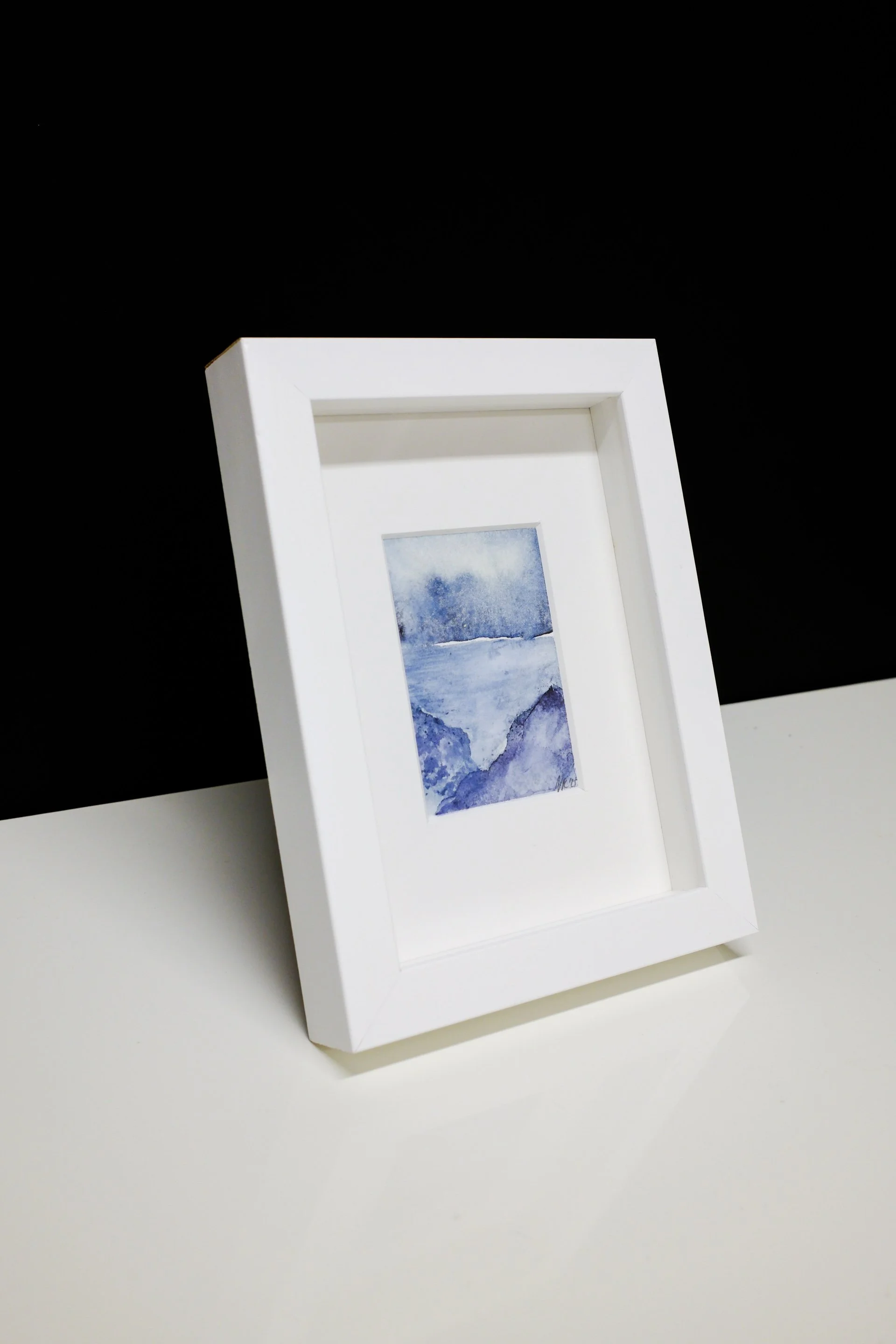 Verna Kovanen: Poukama, 2025, aquarelle painting