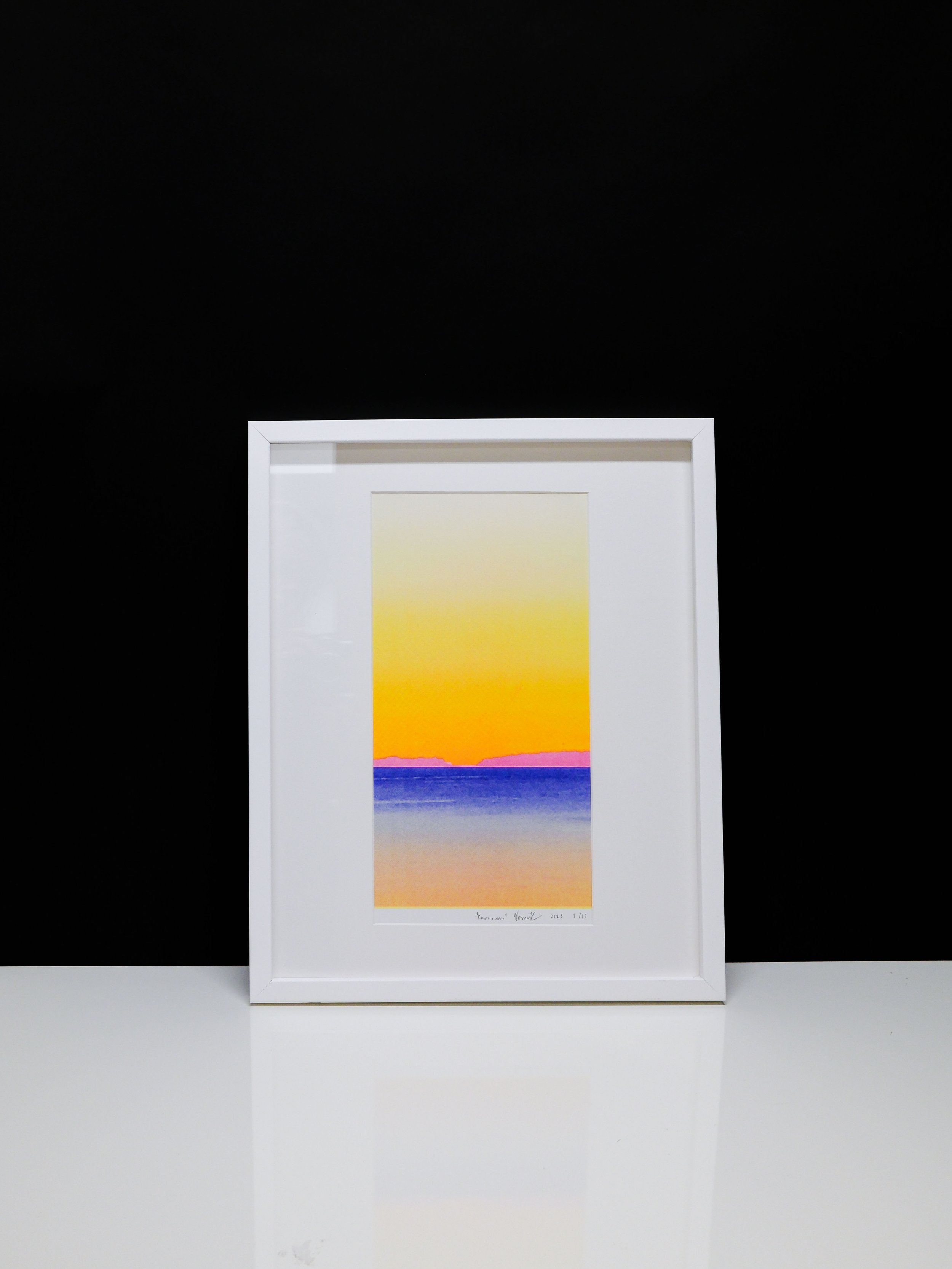 Verna Kovanen: Kaunissaari, 2023, risography