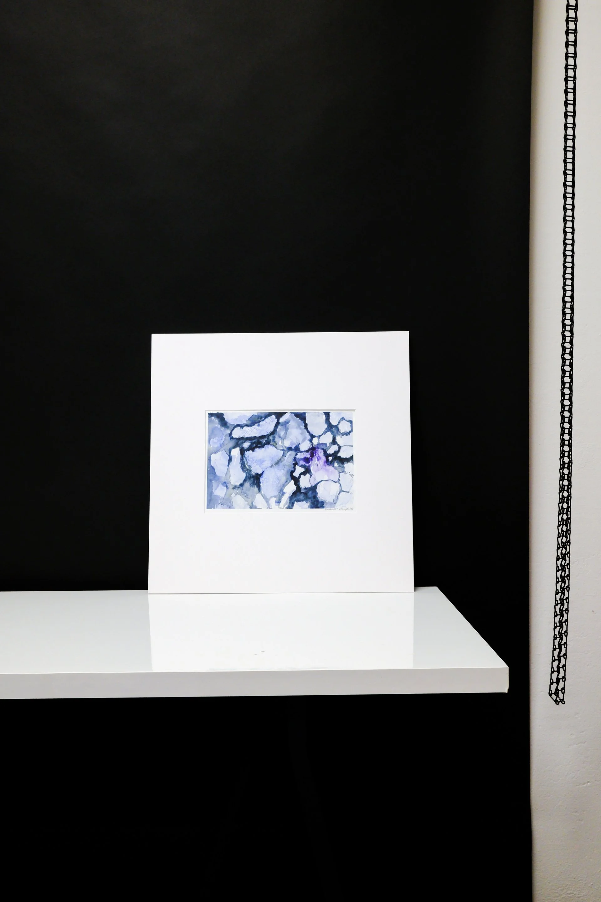 Verna Kovanen: Aurinkolahti, 2025, aquarelle painting