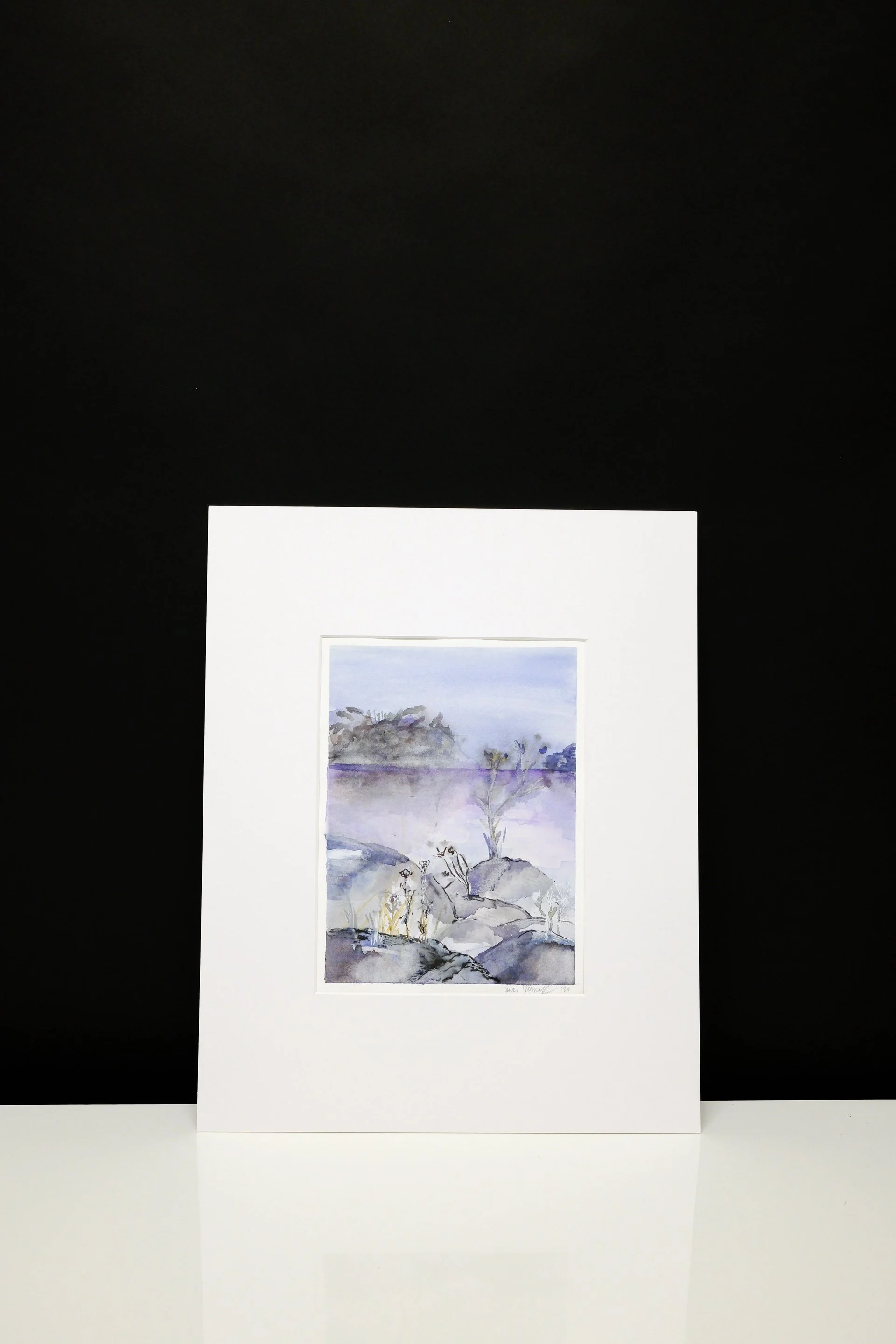 Verna Kovanen: Sula, 2025, aquarelle painting