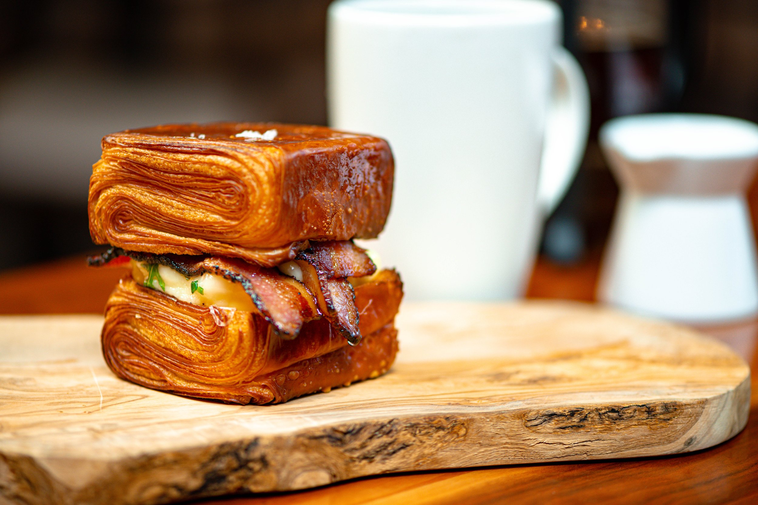 Bacon Squared Croissant