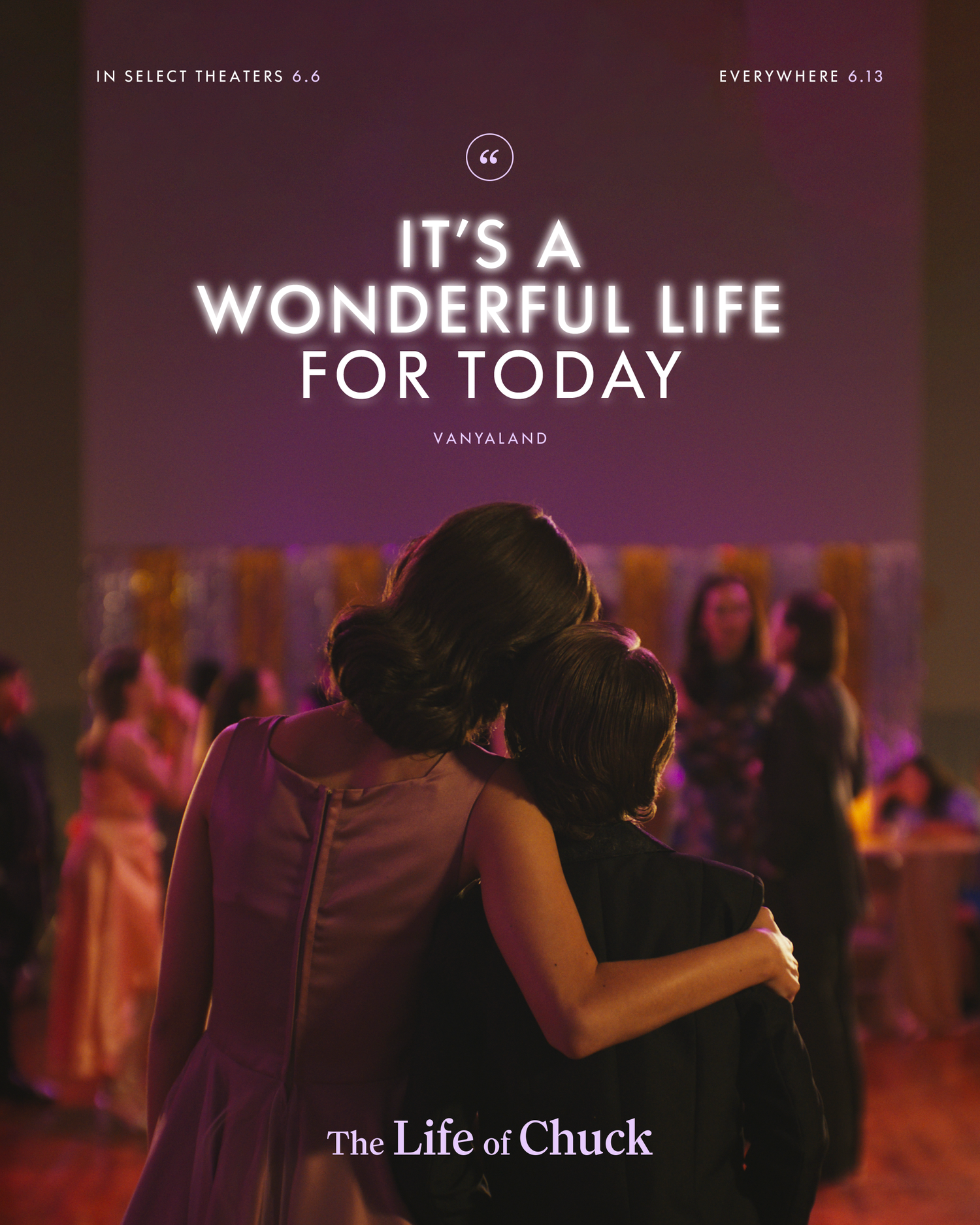 The Life of Chuck poster, with Trinity Bliss as Cat McCoy