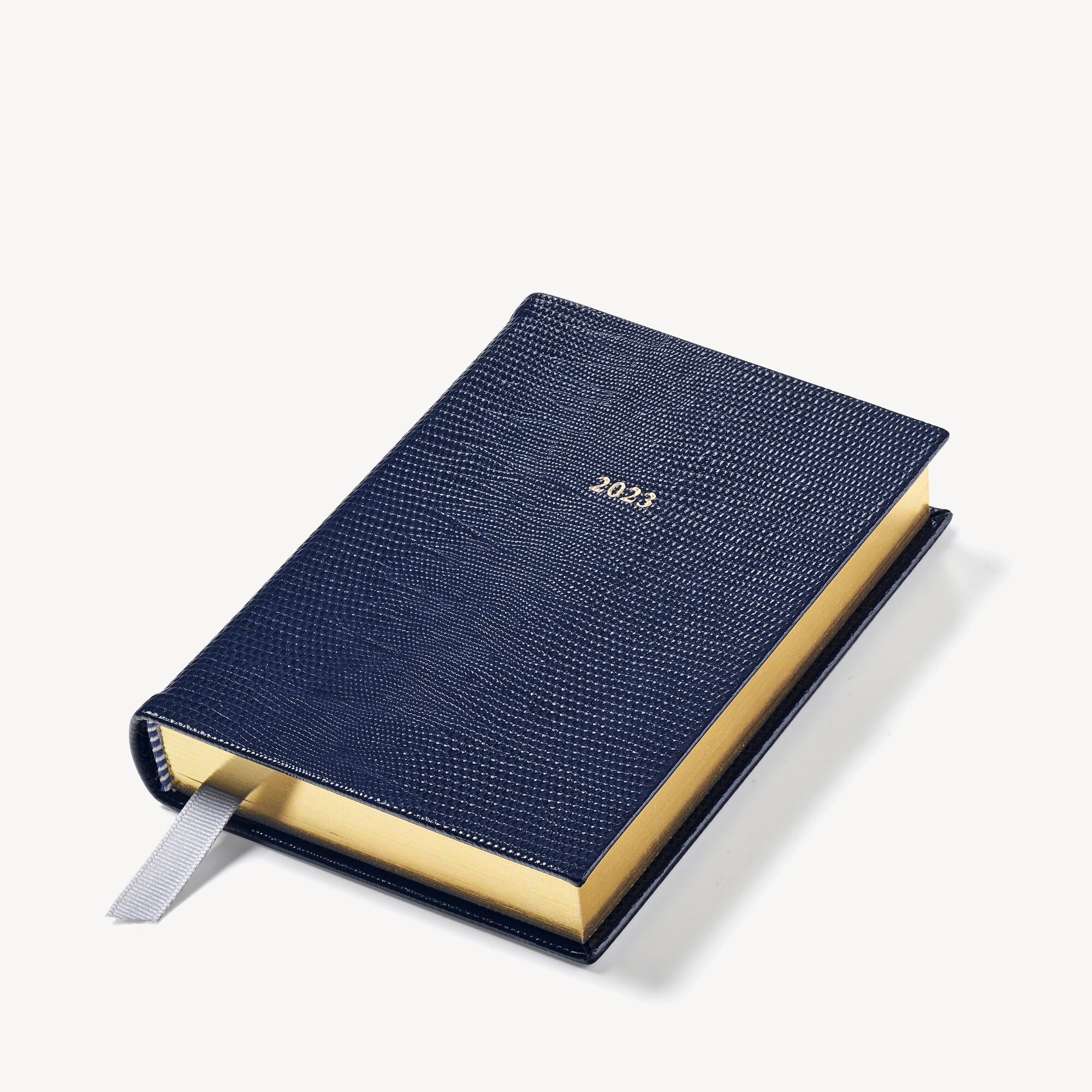 Smythson Emerald Soho Leather Notebook 