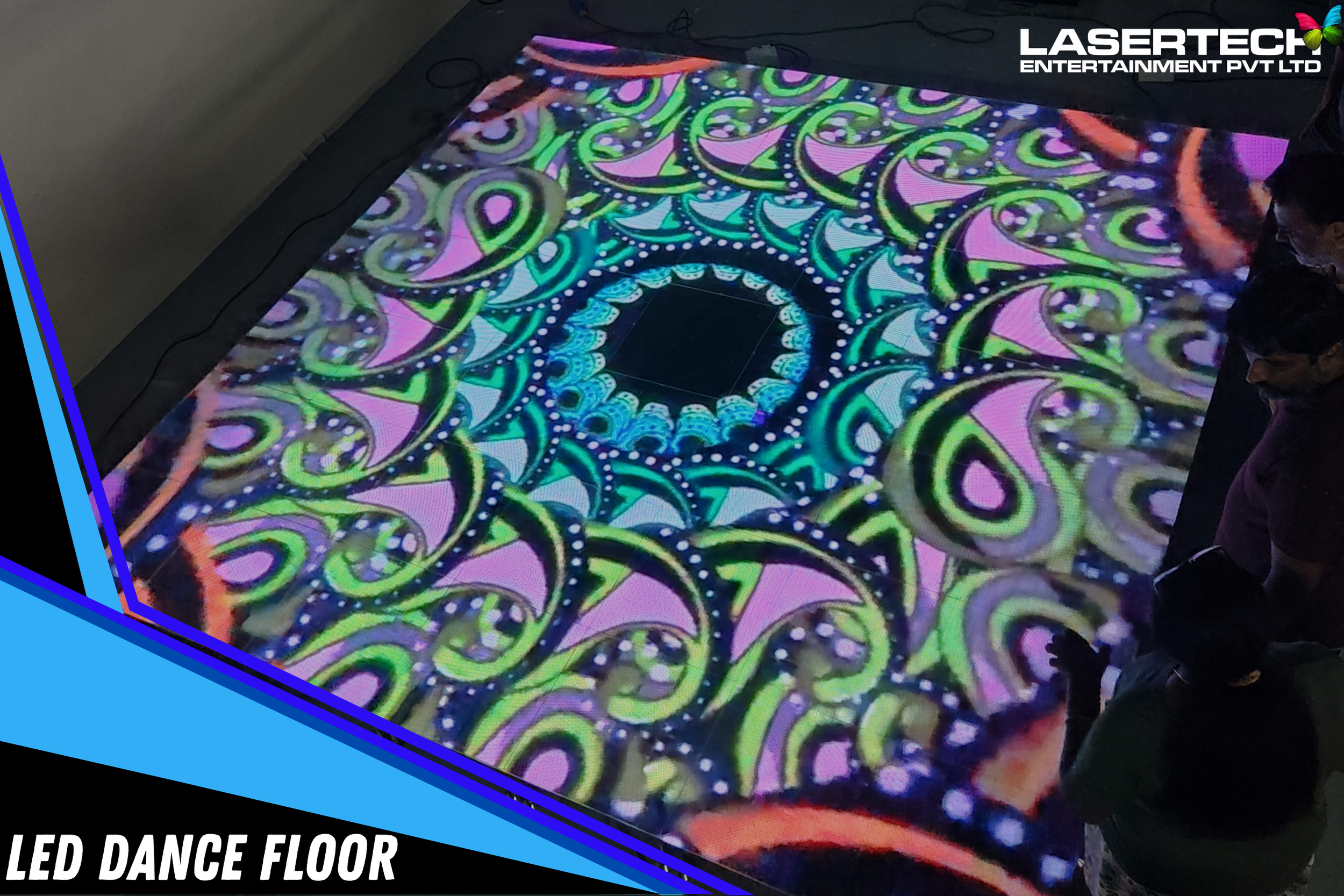 LED dance floor rental India weddings events Bangalore 