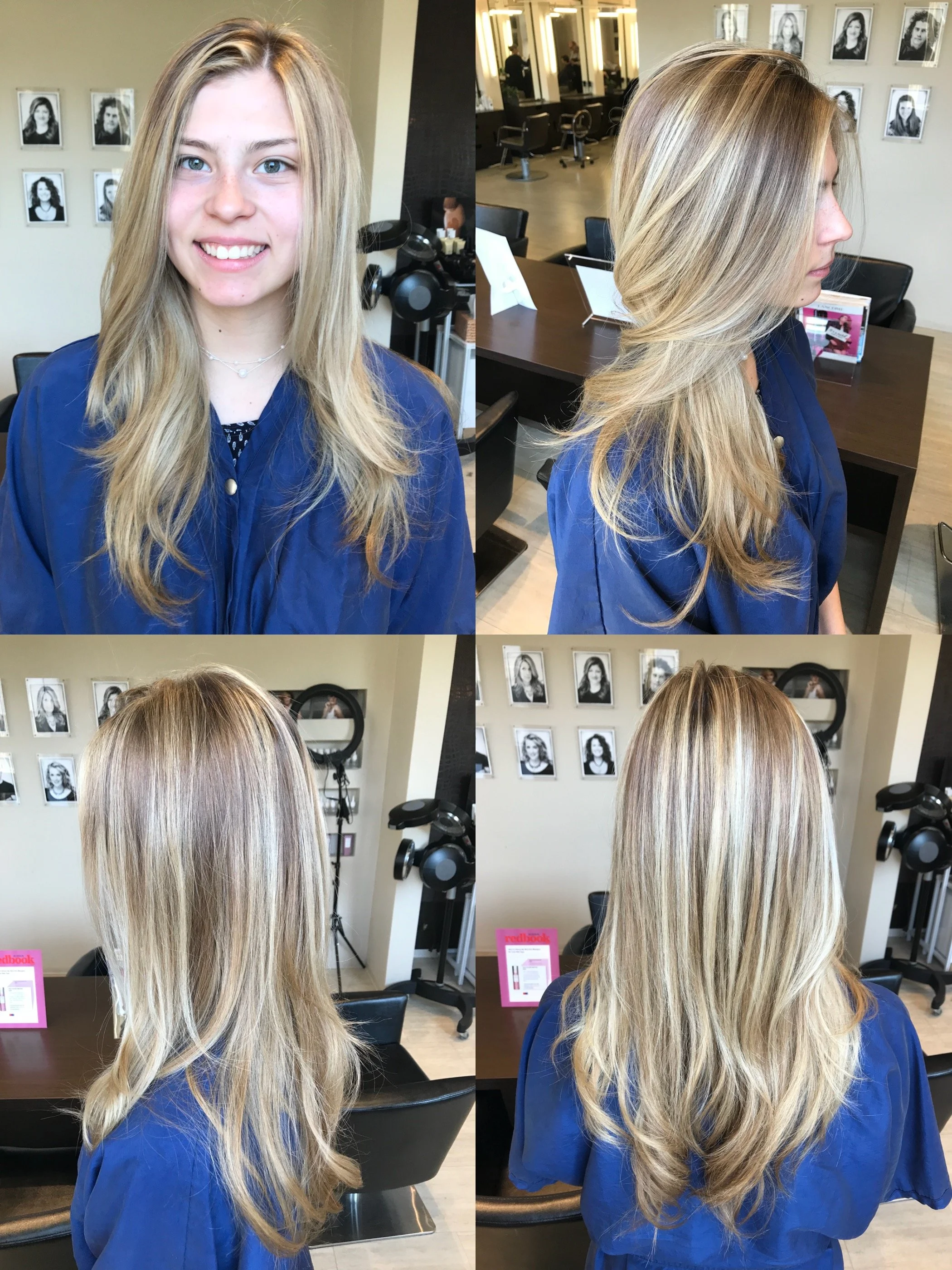 After Balayage & Cut