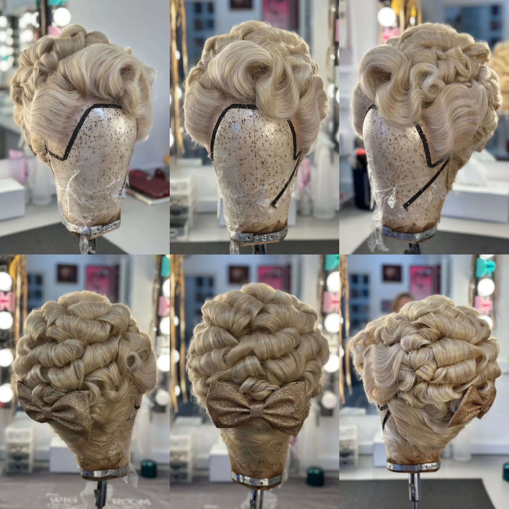 60's Double Wig Up-Do