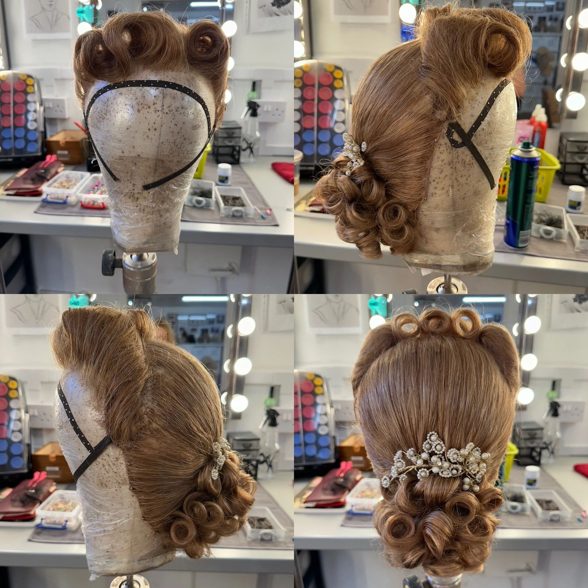 40's Victory Roll Style