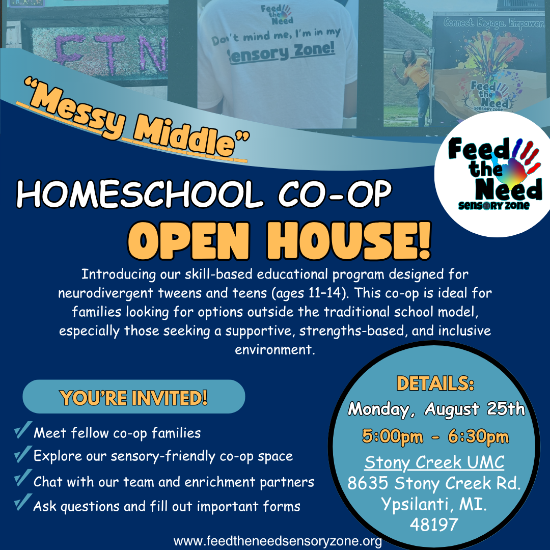 Messy Middle Homeschool Co-op Open House!