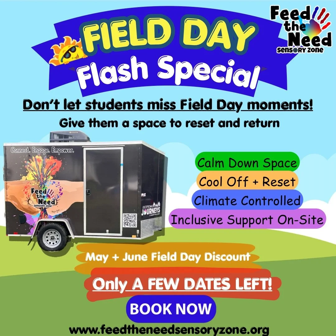 Field Day is coming fast ☀️

And for some students&hellip; it can be a lot

The noise
The crowds
The constant activity

Don&rsquo;t let them miss out on the moments that matter

Give them a space to reset and return so they can fully enjoy the day

O