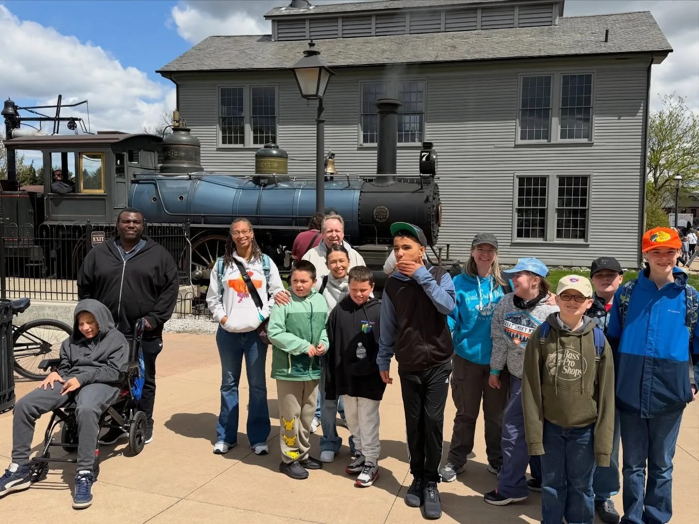Spent the day at Greenfield Village with our Messy Middle Homeschool Co-op and had an awesome time.

Major shoutout to the staff for working with us and allowing us to bring and park our sensory trailer. Having that space right there made it so much 