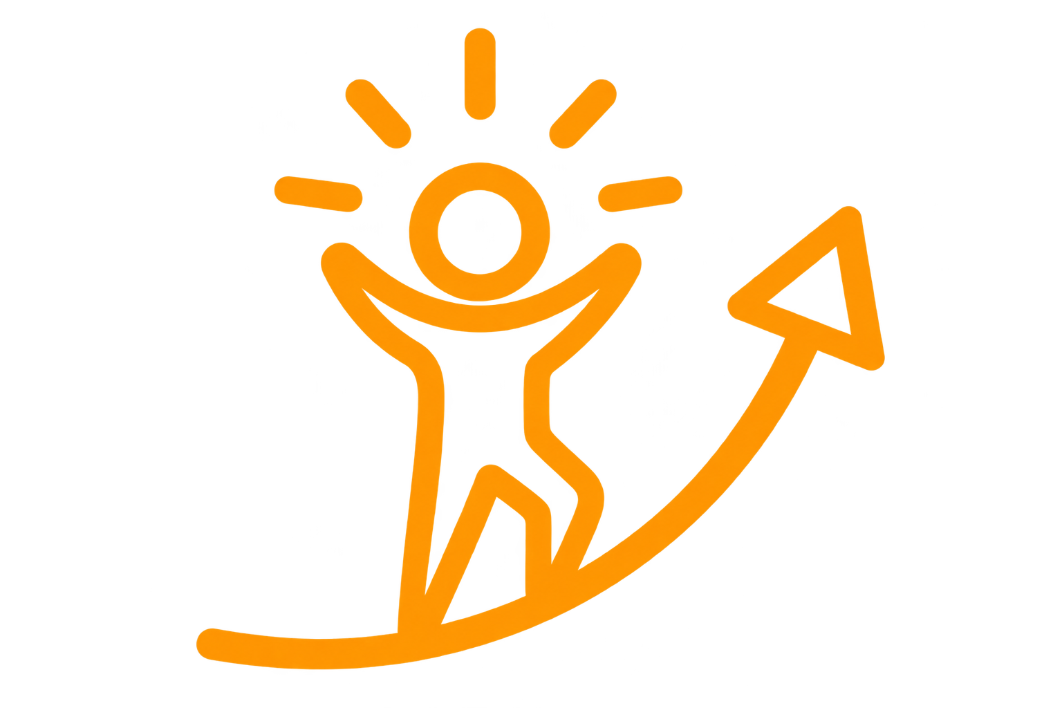 Rising Spirit Growth Icon