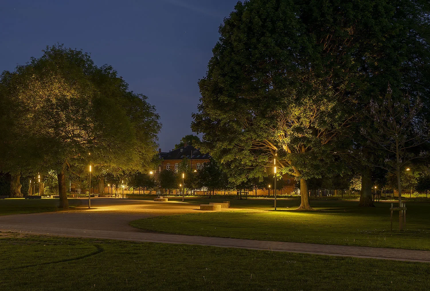 Kongens Have Odense - Belysning af Lightscapes - 08-Tryghed.webp