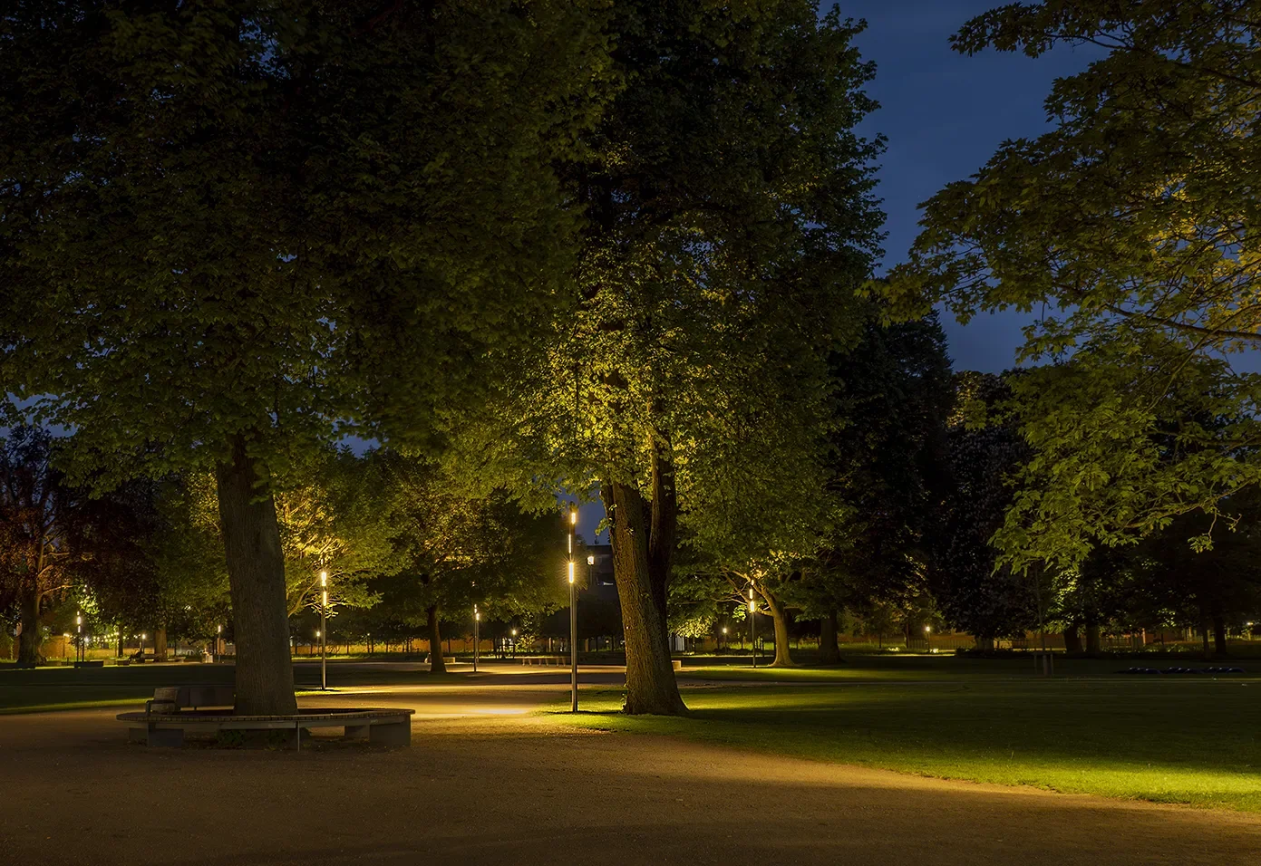 Kongens Have Odense - Belysning af Lightscapes - 12.webp