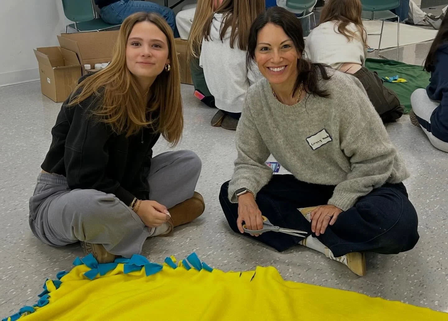 On this Super Bowl Sunday, we had a real championship moment 🏆 💫

The NCL Wilmette Chapter showed up BIG at today&rsquo;s All-Chapter Philanthropy Meeting. From feminine hygiene kits to no-sew blankets, you moved the ball down the field with compas